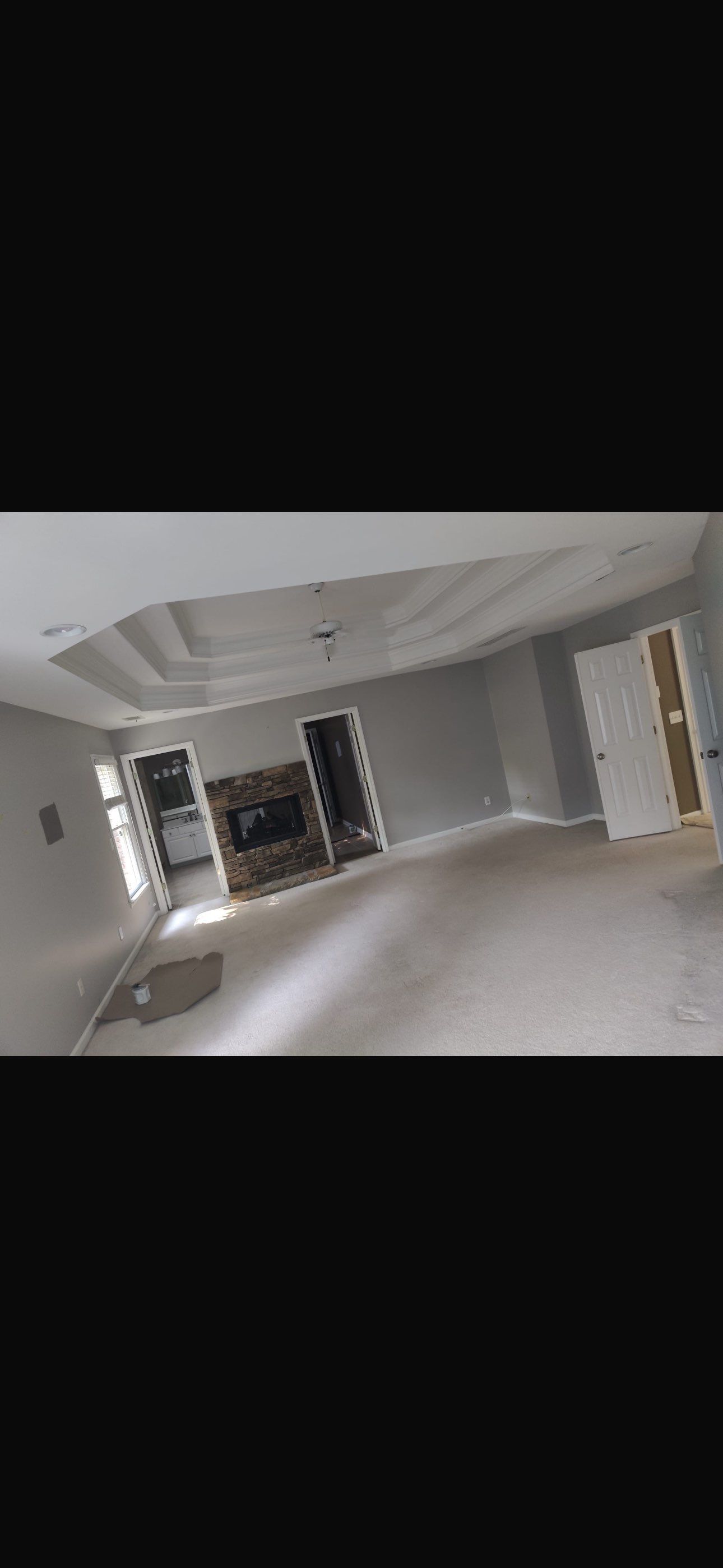 Full Interior Home Painting and Screened Porch Refinishing in Alpharetta by Swift Home Renovations