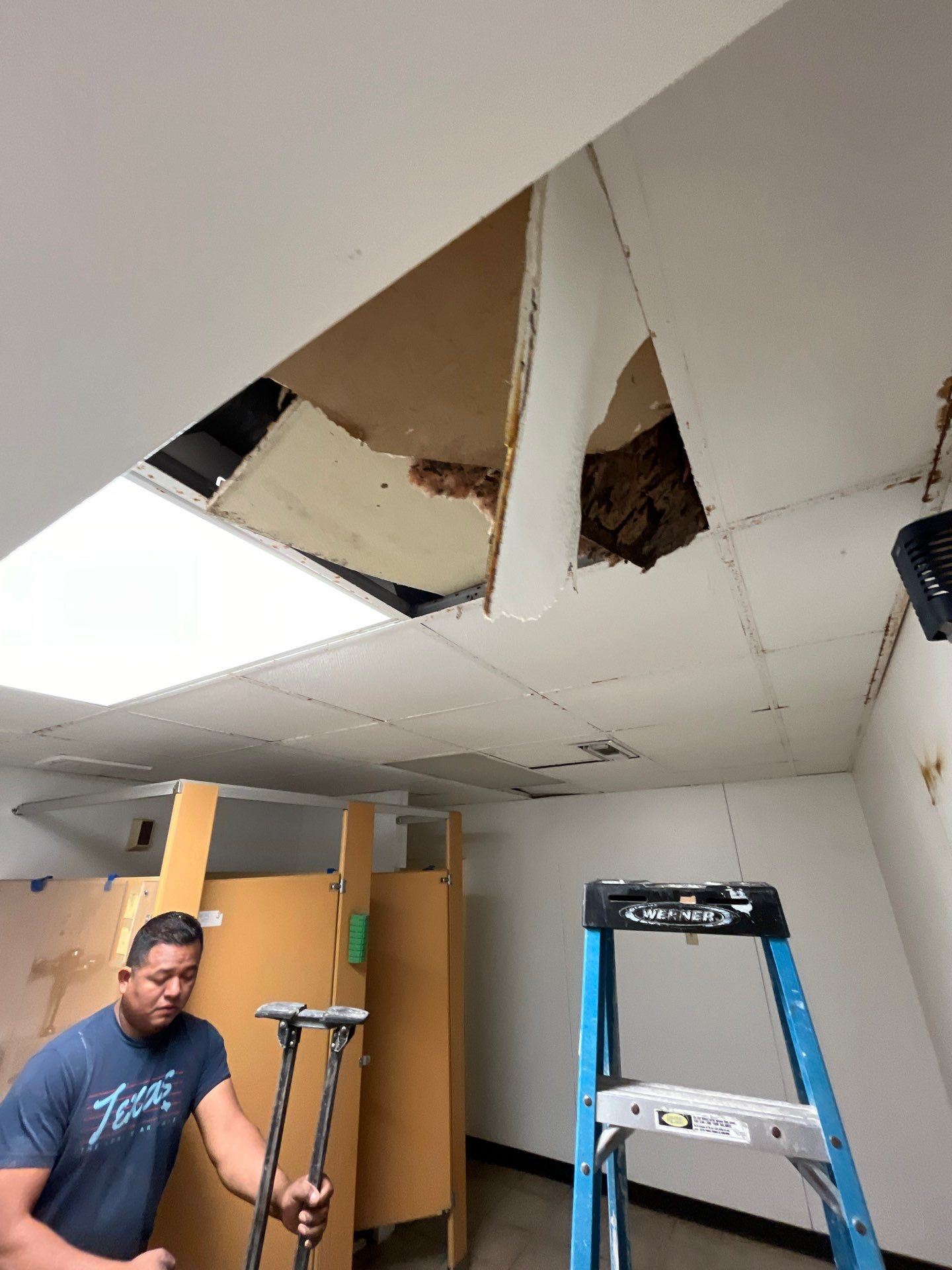 Commercial Remodel with Door Replacement  by L&T General Contractors and Restoration INC