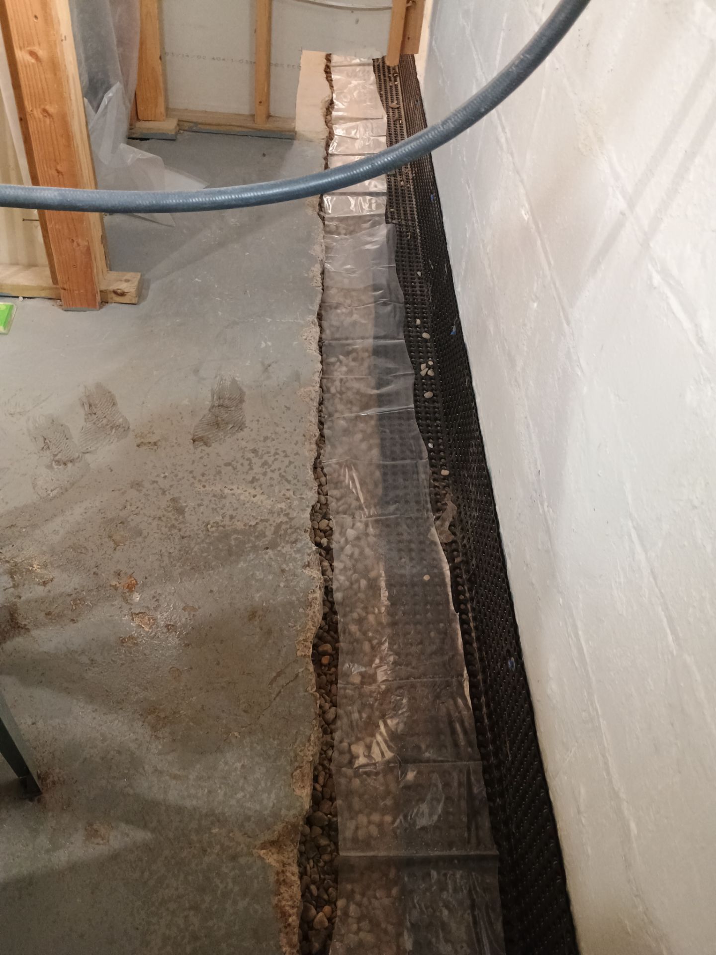 Basement Waterproofing for Kristi & Danny in St. Paul by Waterproofing Northeast