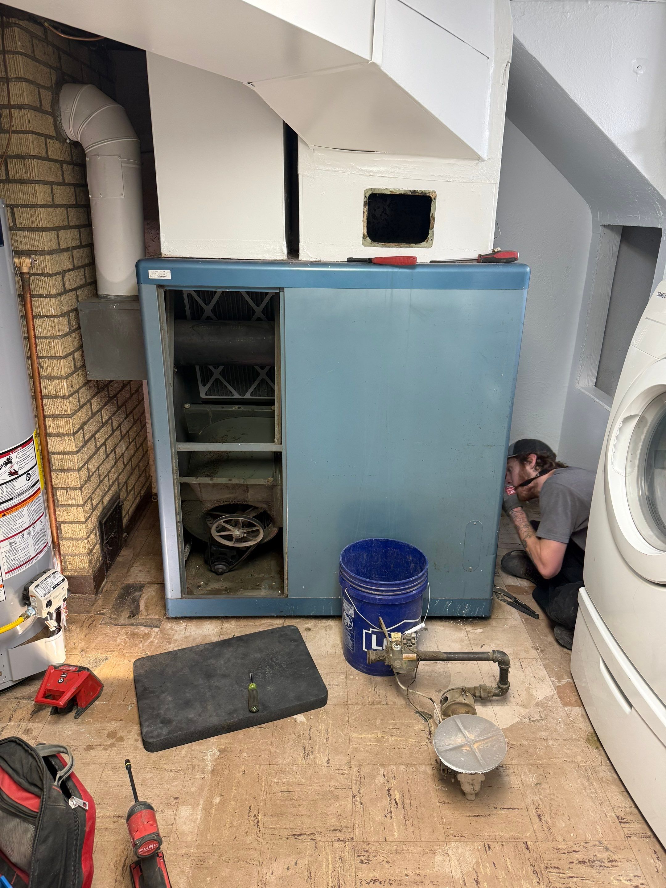 System Upgrade: 75-Year-Old Furnace Replacement by Halo Heating and Air
