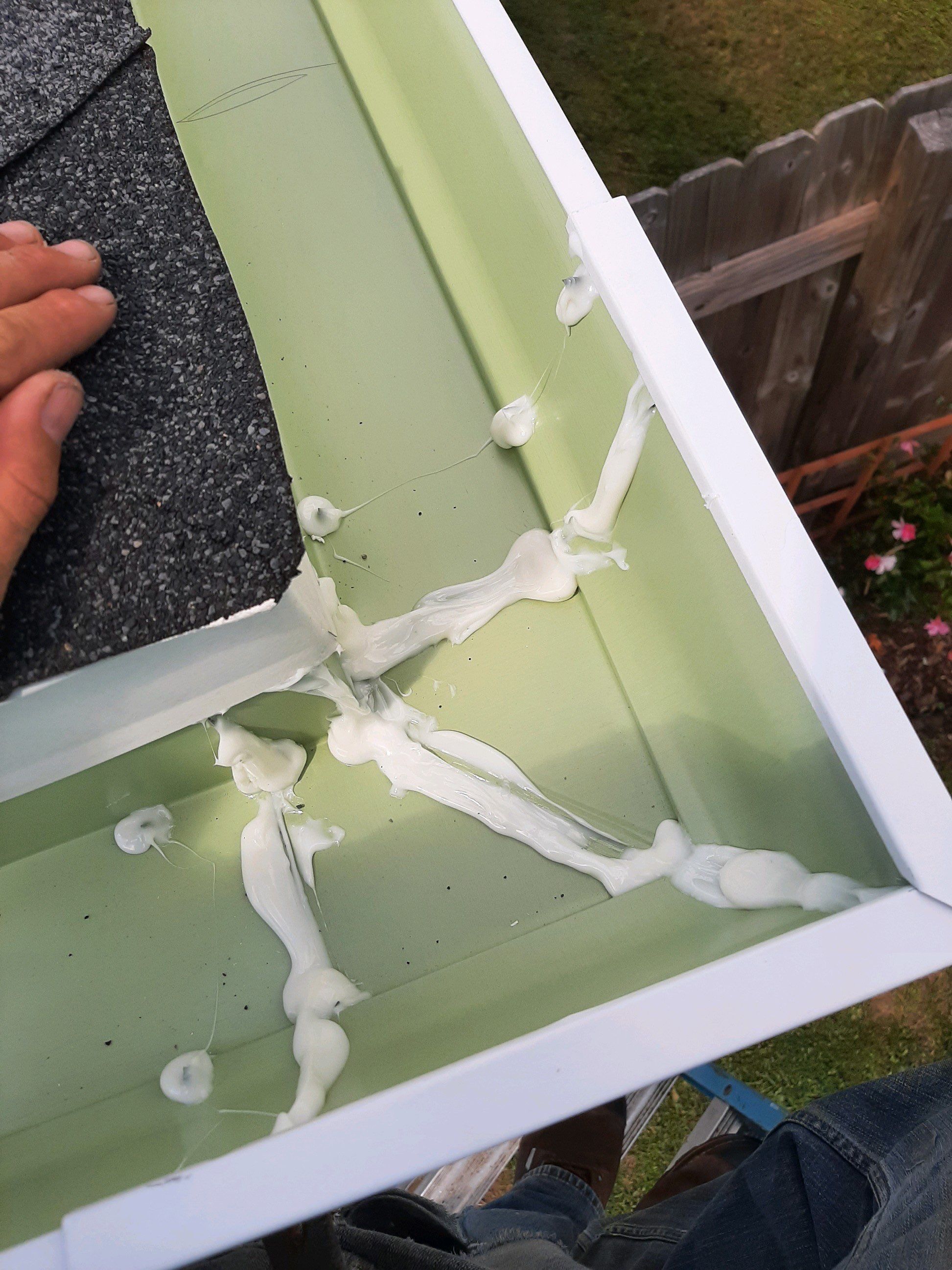 Gutter Installation using K-Style Seamless Gutters by Gutter Professors