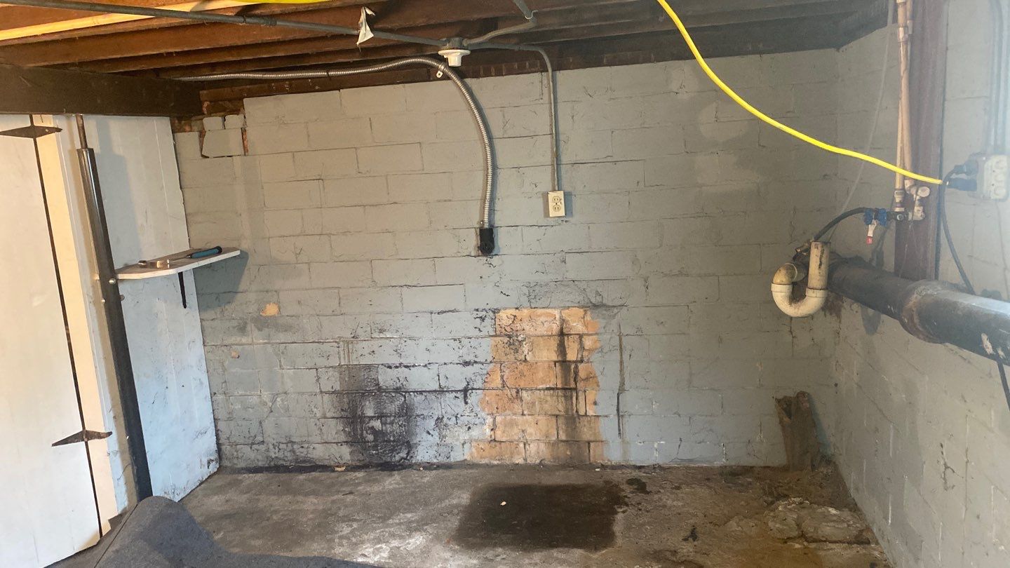 Interior Basement Waterproofing System by Toledo Basement Repair 