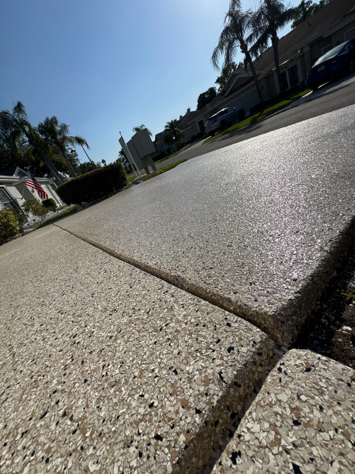 Sun City Center Driveway Coating by Performance Floors & Coating