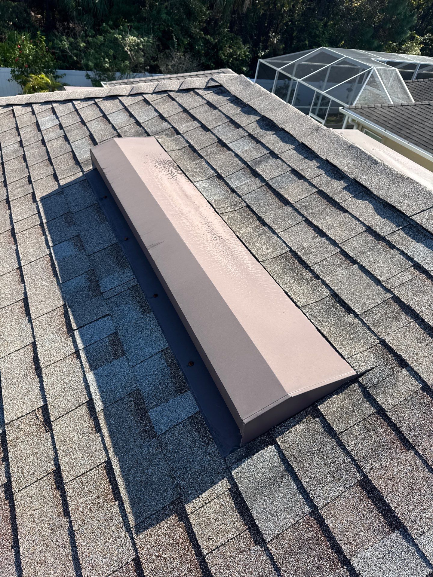 Complete Residential Roof Replacement in Port Orange Featuring Burnt Hickory Shingles by Pinnacle Roofing Group