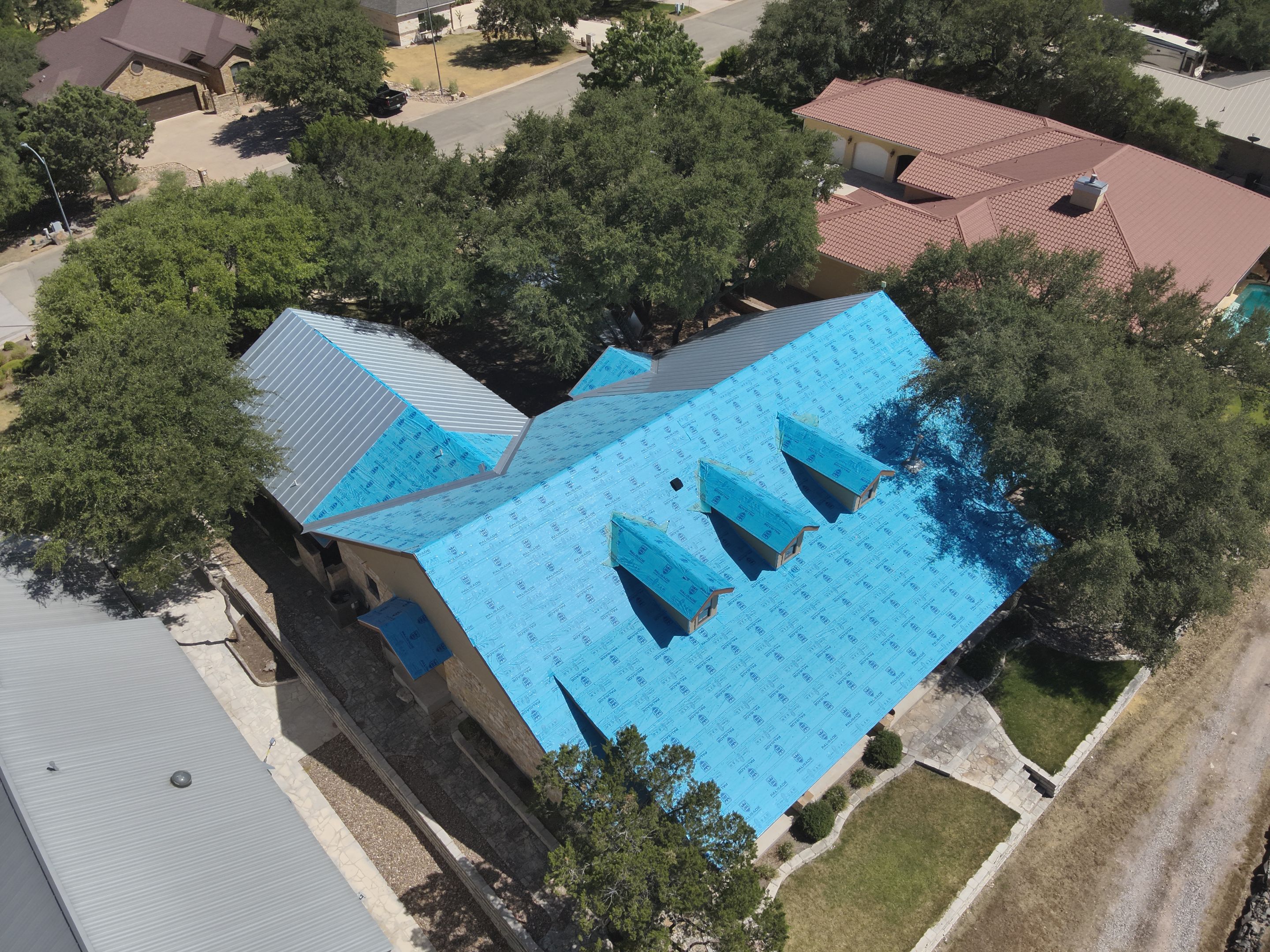 Metal Roof Replacement in Burnet, TX by Action Exteriors Austin