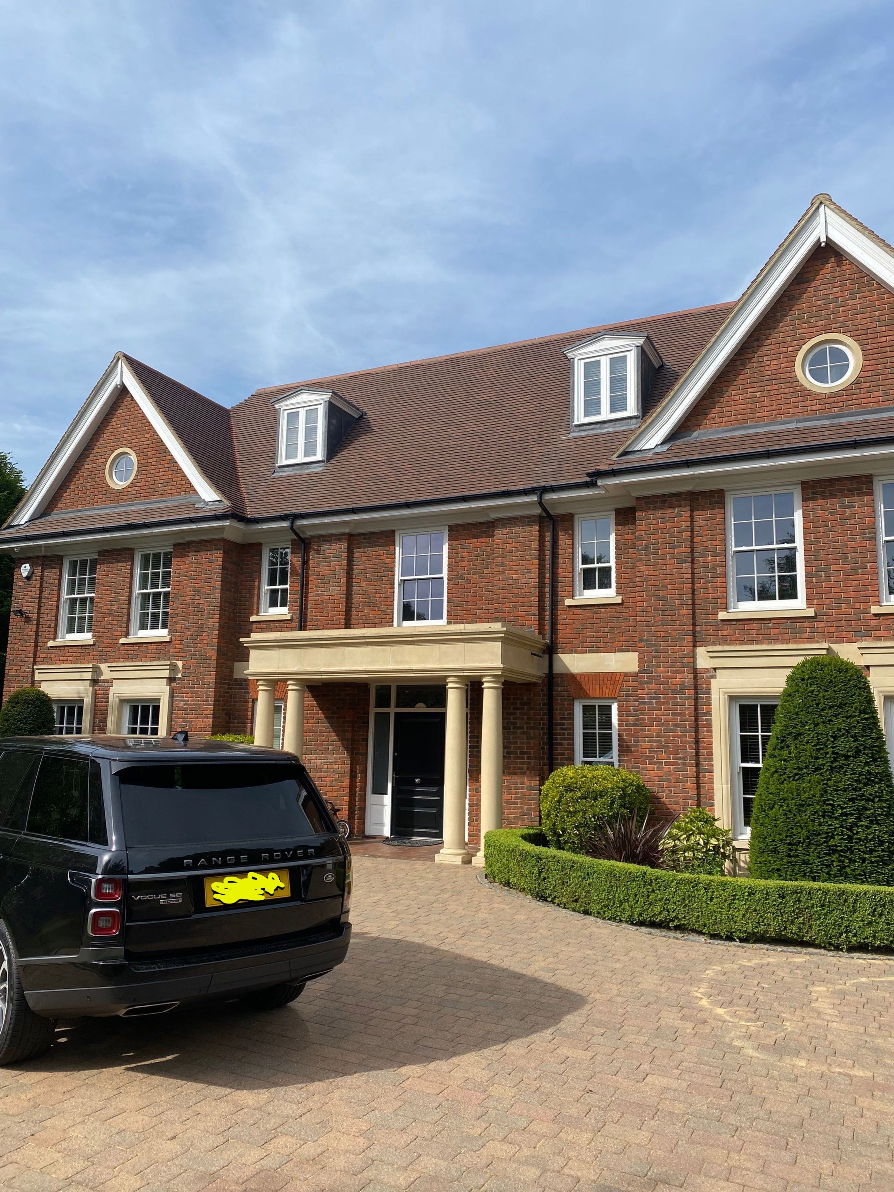 Roof Clean using Honda 15lpm Low Pressure Washing Machine by Ges Exterior Cleaning ltd