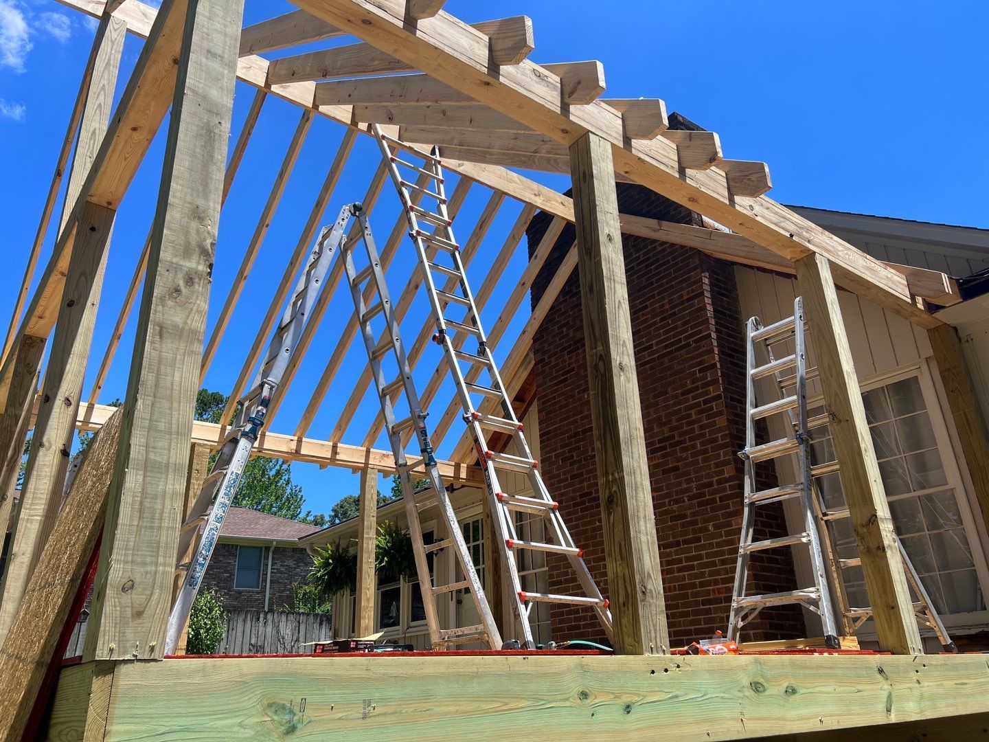 Burntleaf - Screen Porch by Pillar and Pine
