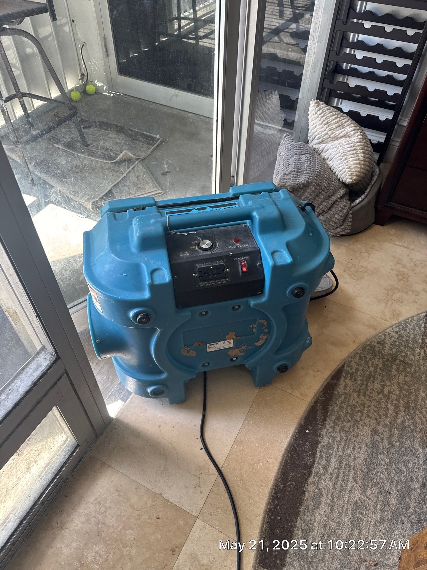 Water Damage using Drying Equipment by SuperClean 