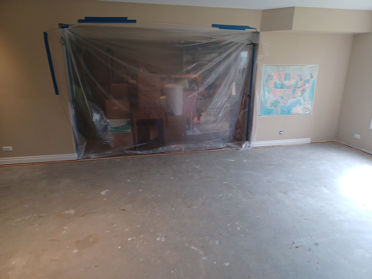 Project in Commerce Charter Twp by EzDry Water Mitigation & Property Restoration