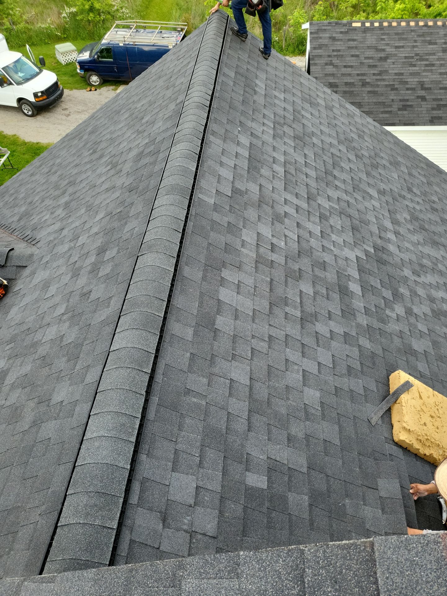 Atlas Pinnacle, Color, Black Shadow, Drip Edge, Color, Black by Eagle Eye Roofing