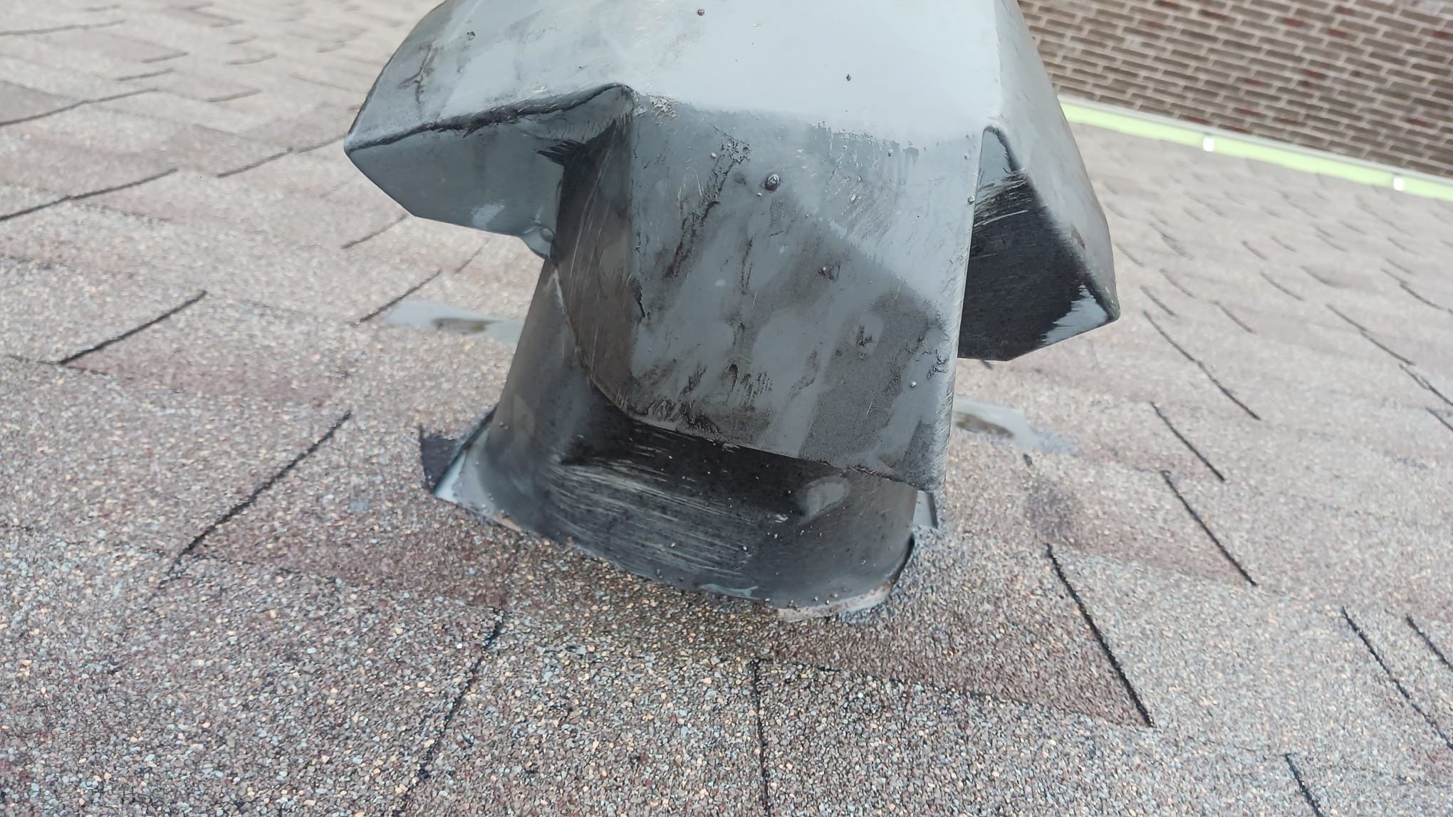 Hail Damage using Owen's Corning Duration (Lifetime) Shingles by Roof Repair Company