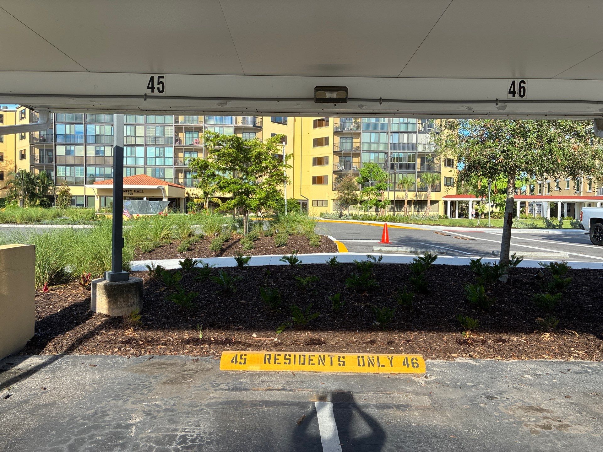 Comprehensive Parking Lot Mill and Overlay with Custom Line Striping in Venice by Everline Coatings & Services - Southwest FL