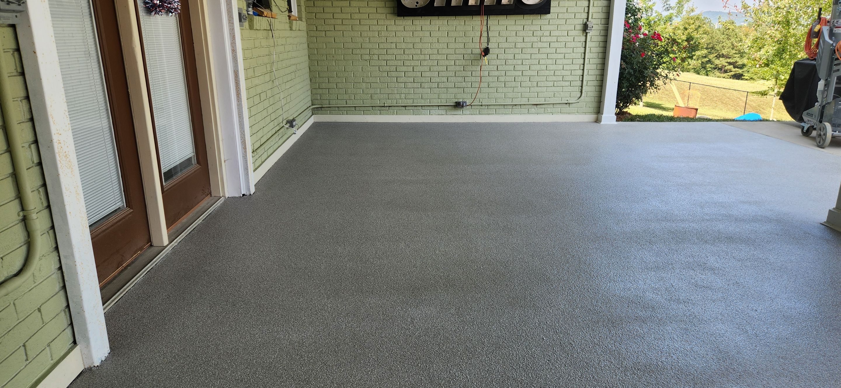 Patio using Solstice by Elite Floor Solutions