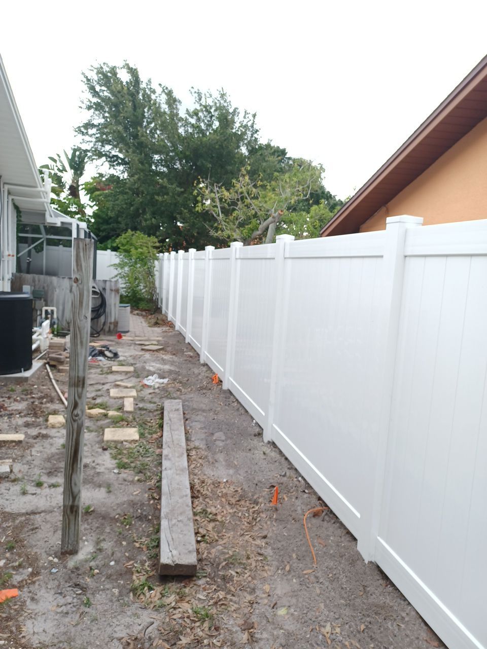Bradenton, FL 6ft. White Vinyl Privacy Fence by Asap fence and gates, LLC