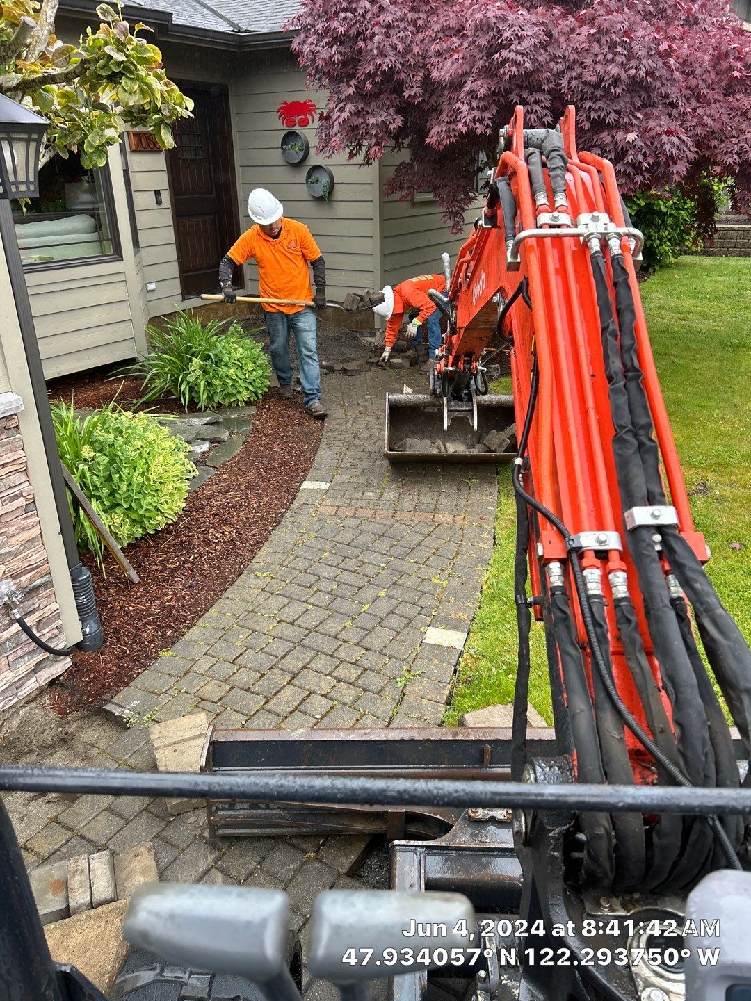 James | Concrete Driveway, Walkway & Stairs/Porch and & Planting by Jireh Asphalt & Concrete Inc 
