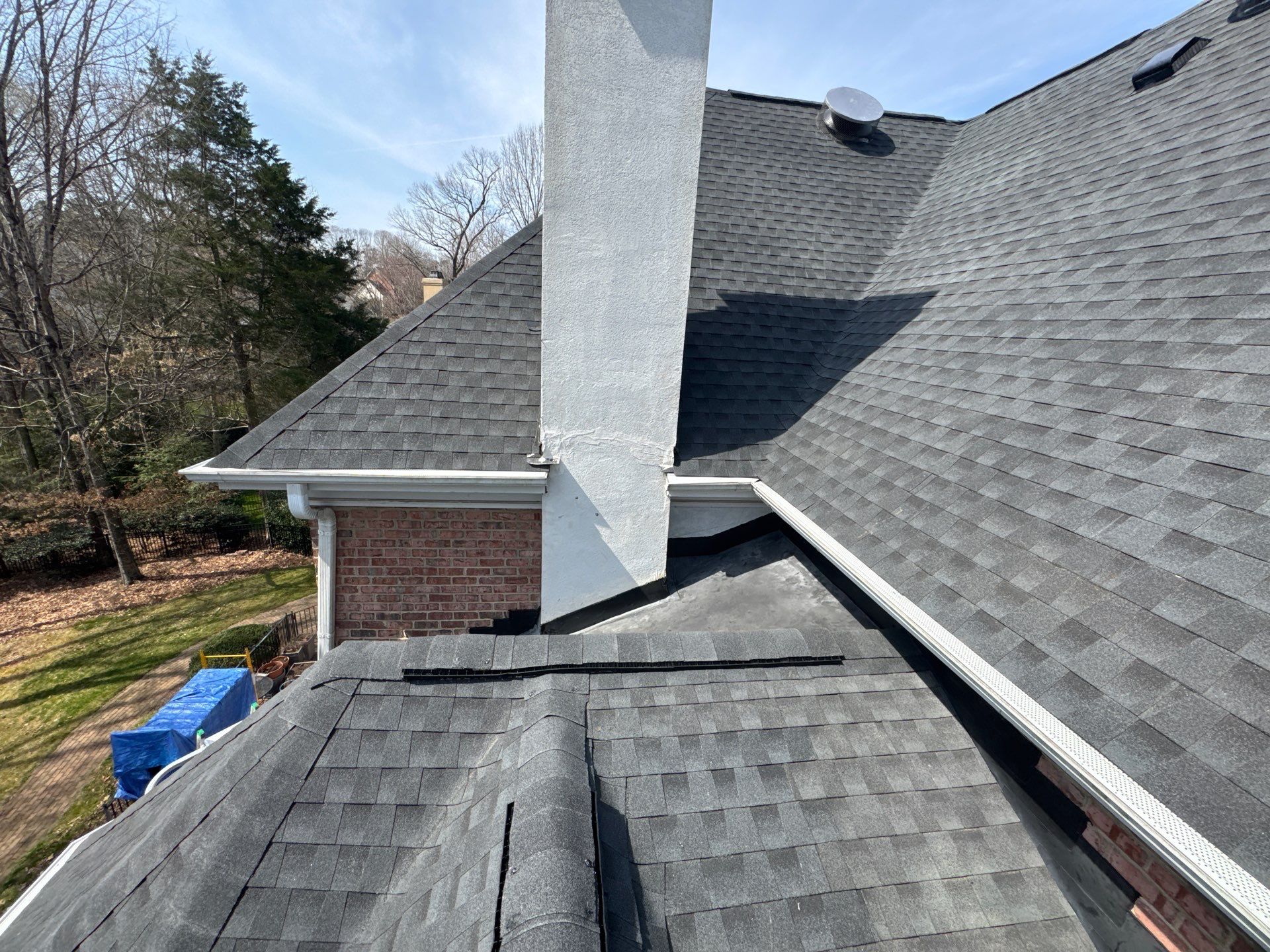 GAF HDZ Architectural Shingle in Charcoal Color by H&S Roofing and Gutter
