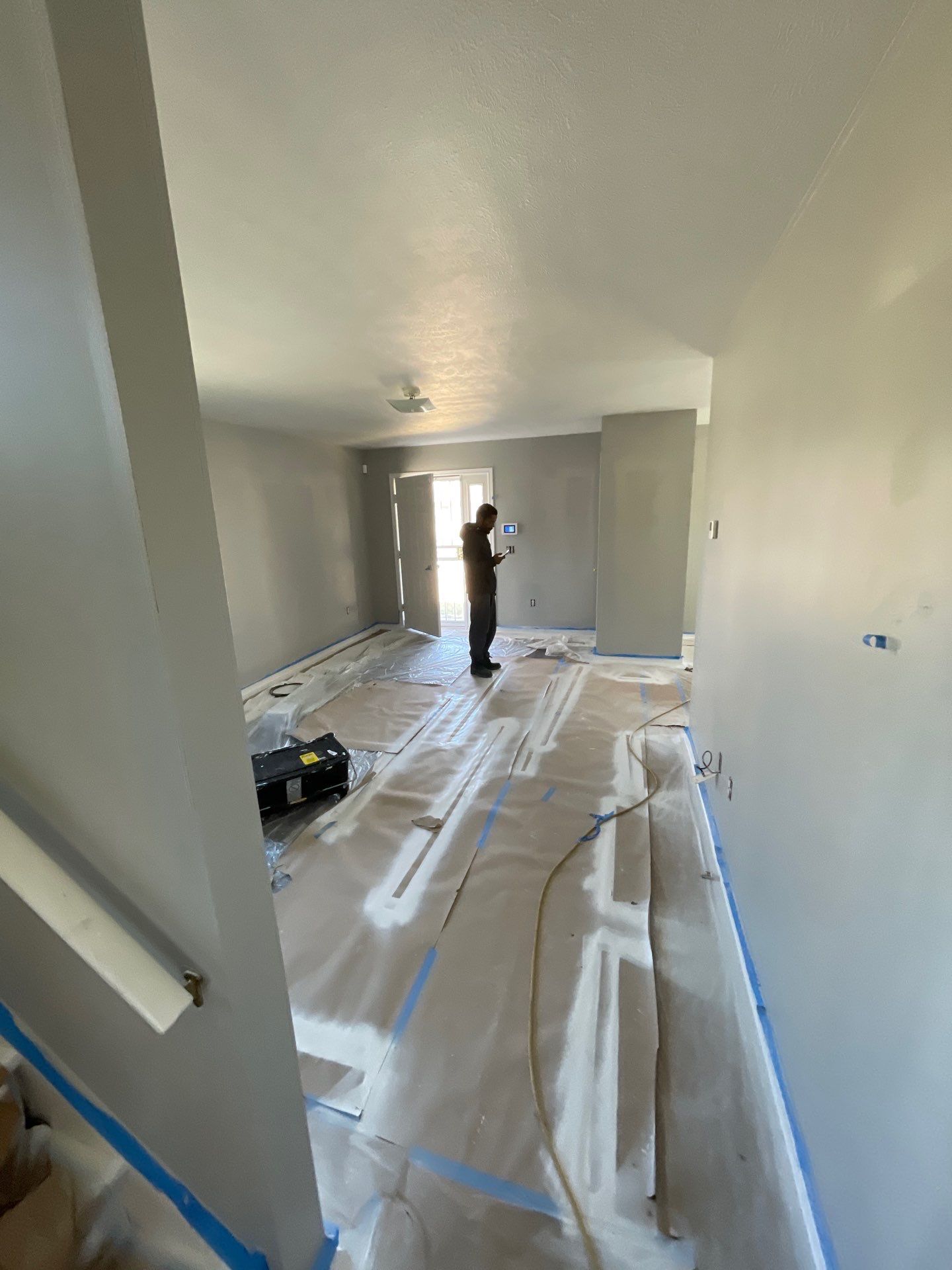 Interior Painting using Sherwin Williams Pro-Mar 200 by Callaway Contracting LLC