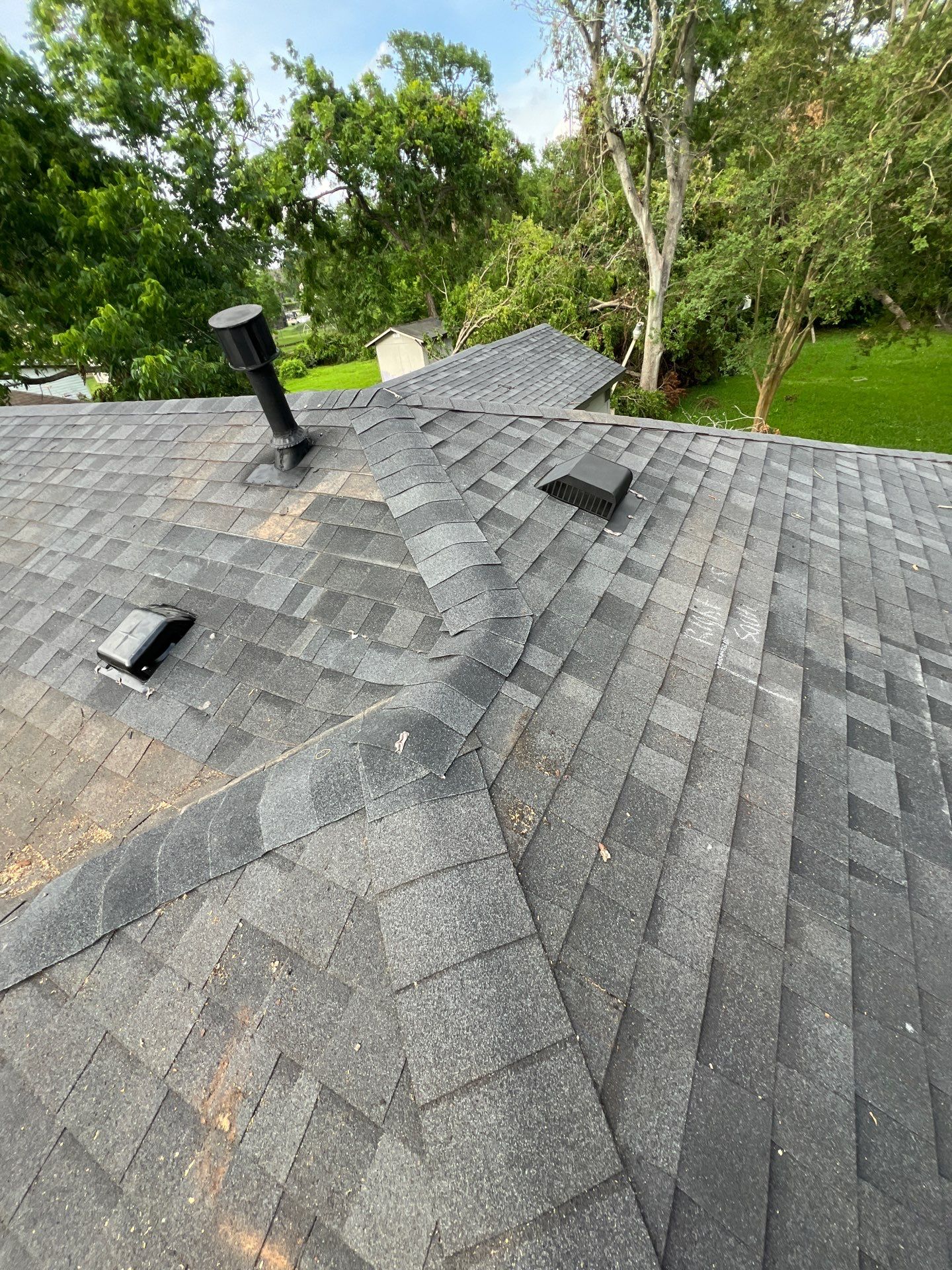 Residential Roofing Repair using Owen's Corning Duration (Lifetime) Shingles by Roof Repair Company