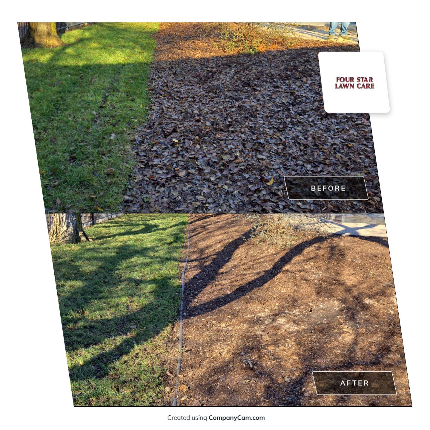 Project in Wichita by Four Star Lawn Care