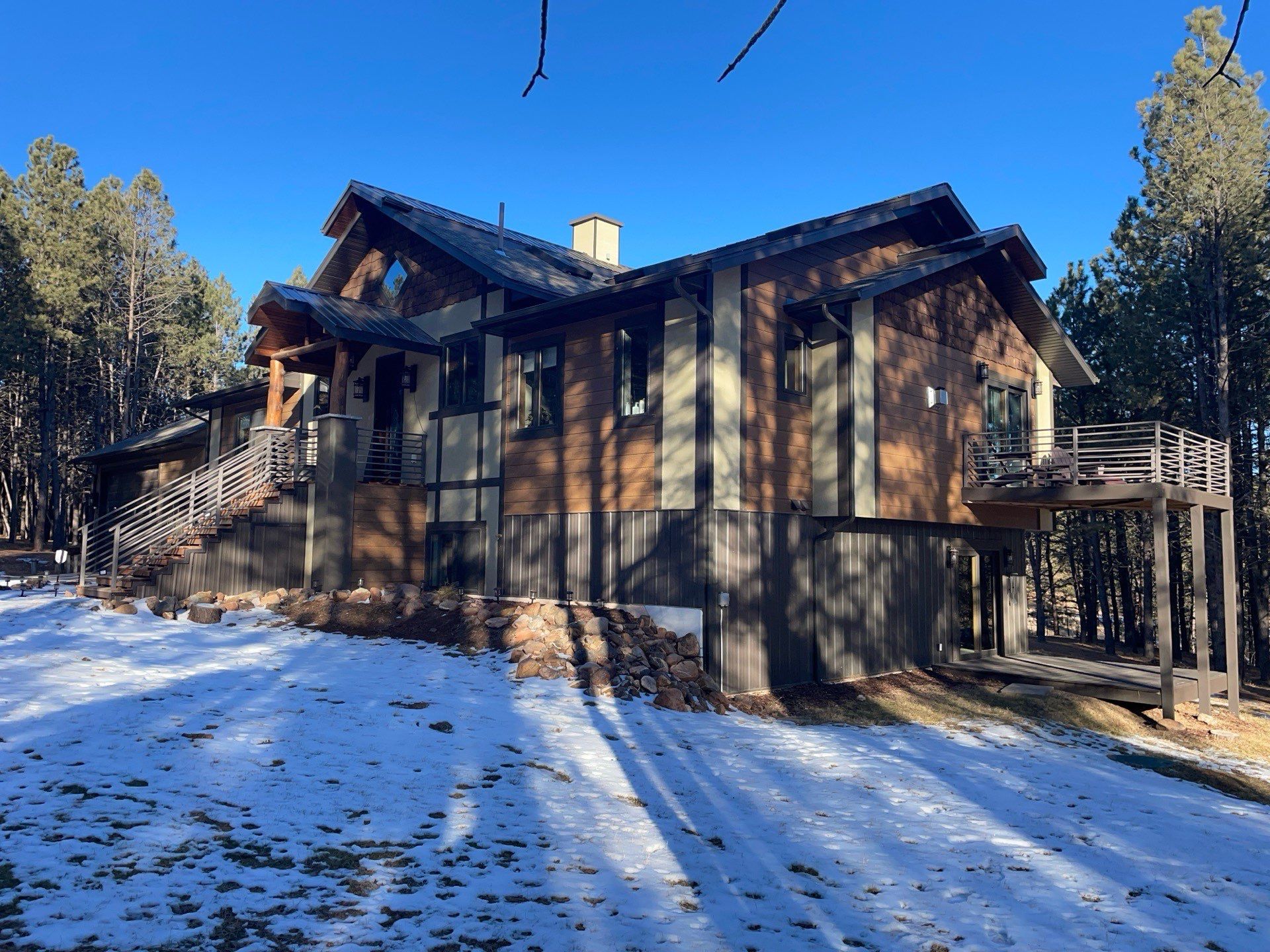 Deck Installation using Trex by Weather-Tite Exteriors LLC