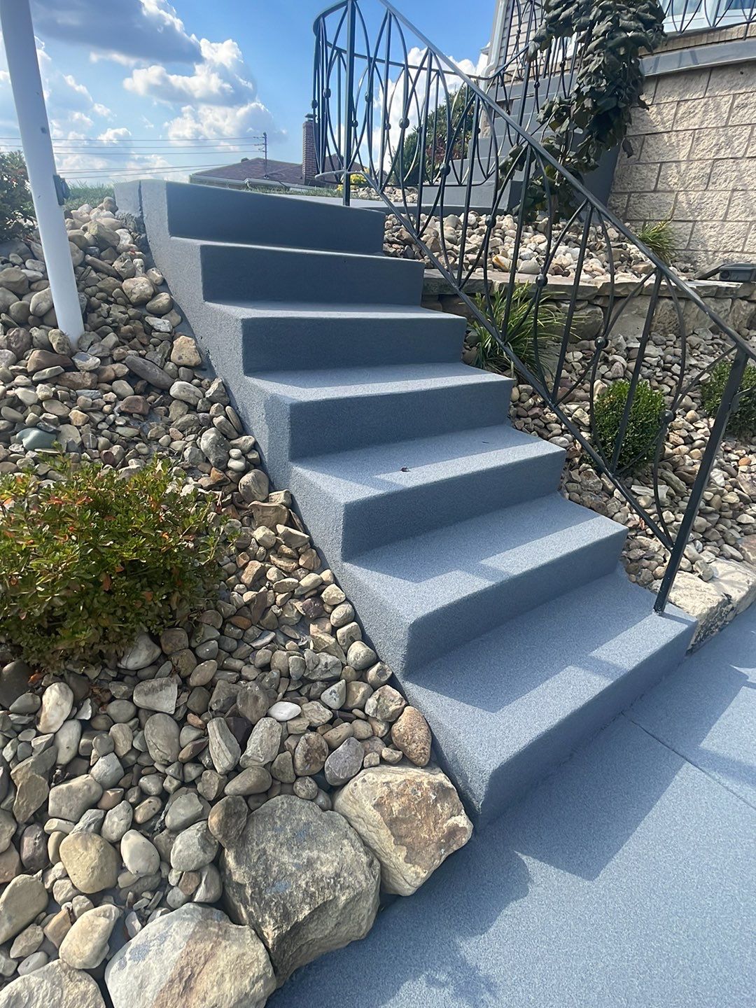 Driveway + Porch + Steps + Walkway Project in Robinson by Floors in a Day, Inc