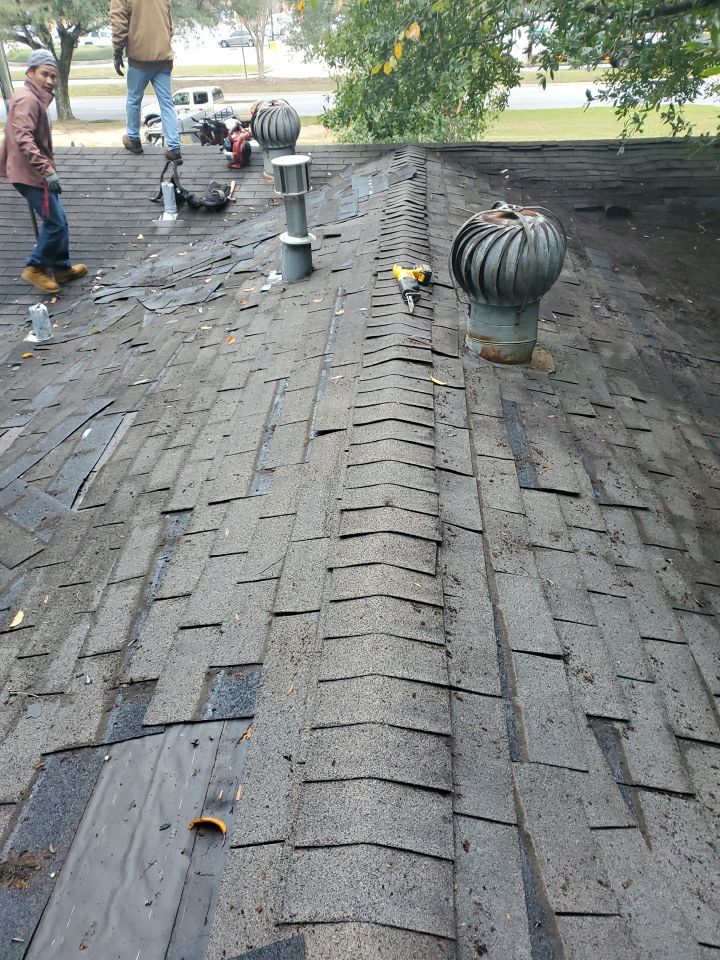 Residential Roofing Installation using Roof Replacement by American Roofing & Construction LLC