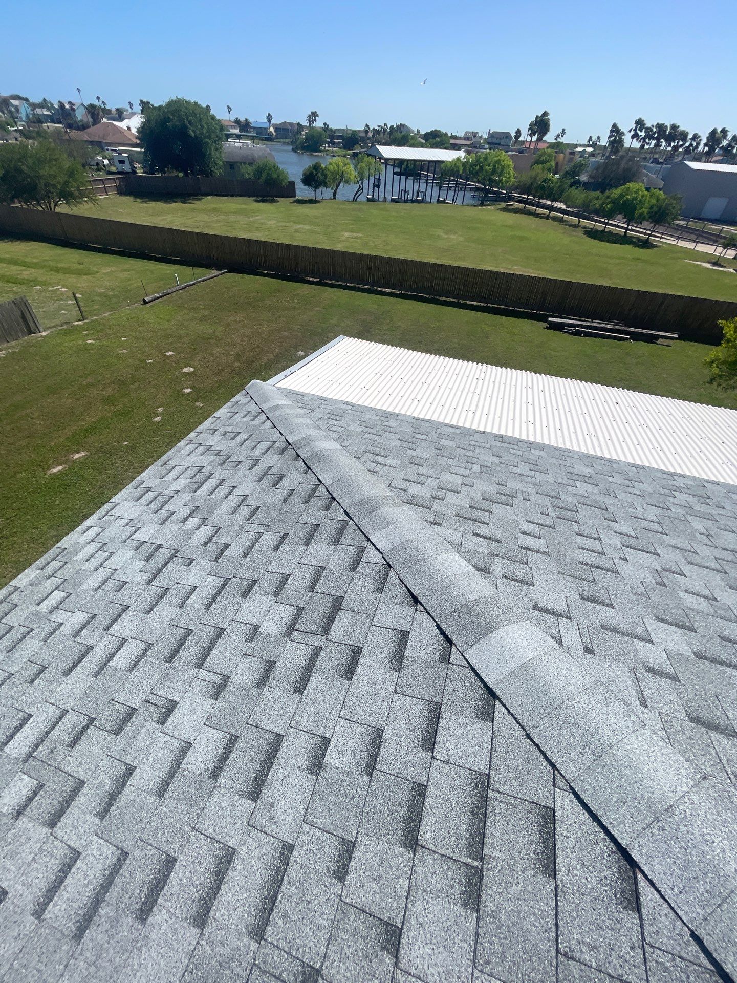 Residential Roofing Installation using IKO Cambridge Dual Gray by Lighthouse Roofing