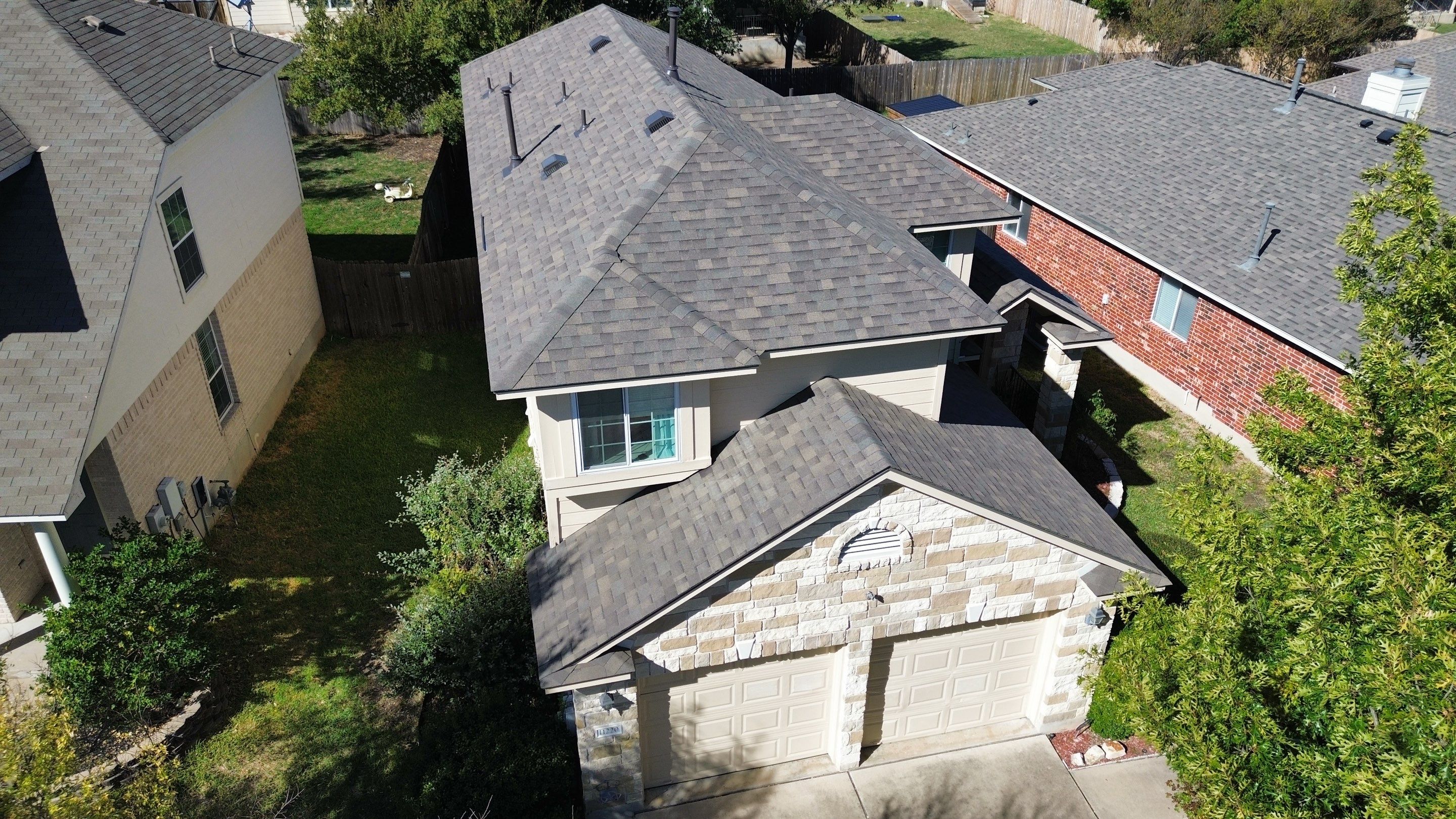 Malarkey Vista AR Weathered Wood Plus | Roof Replacement | Austin, TX by Kstylez Roofing & Construction