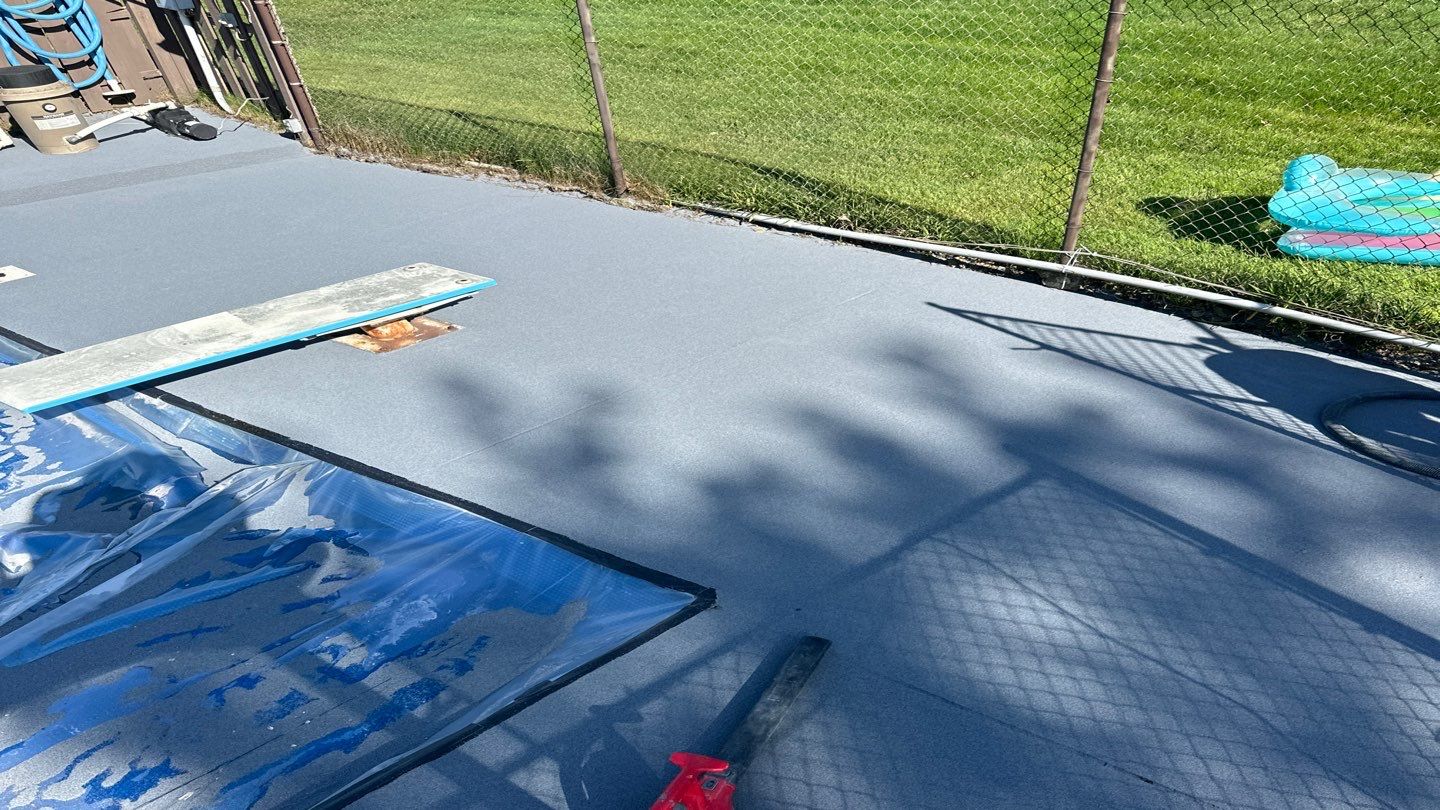 Pool Deck + Steps + Porch Project in JEANNETTE by Floors in a Day, Inc