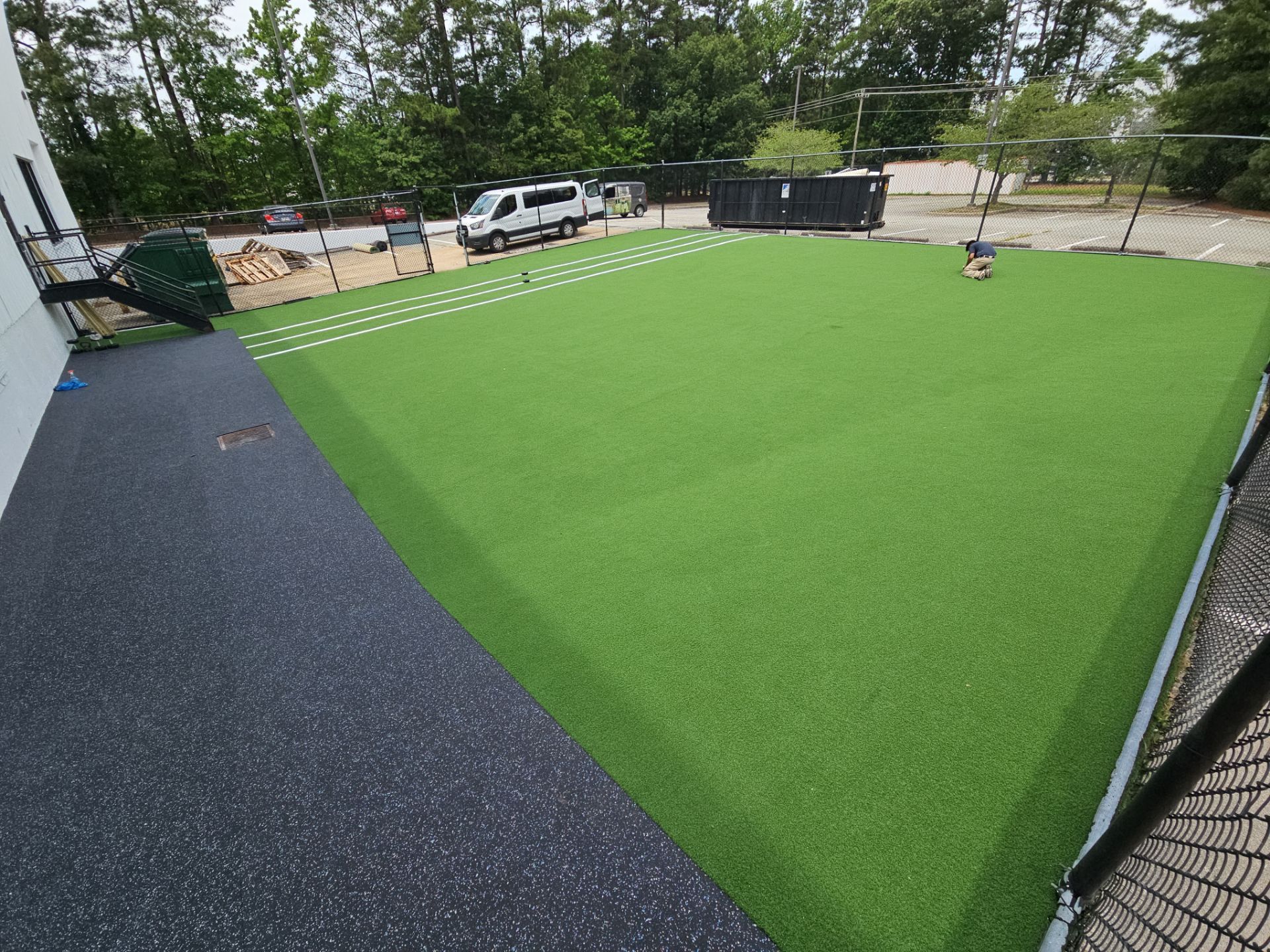 City Center OneLife - Exterior turf and rubber by Nova HomeWorks