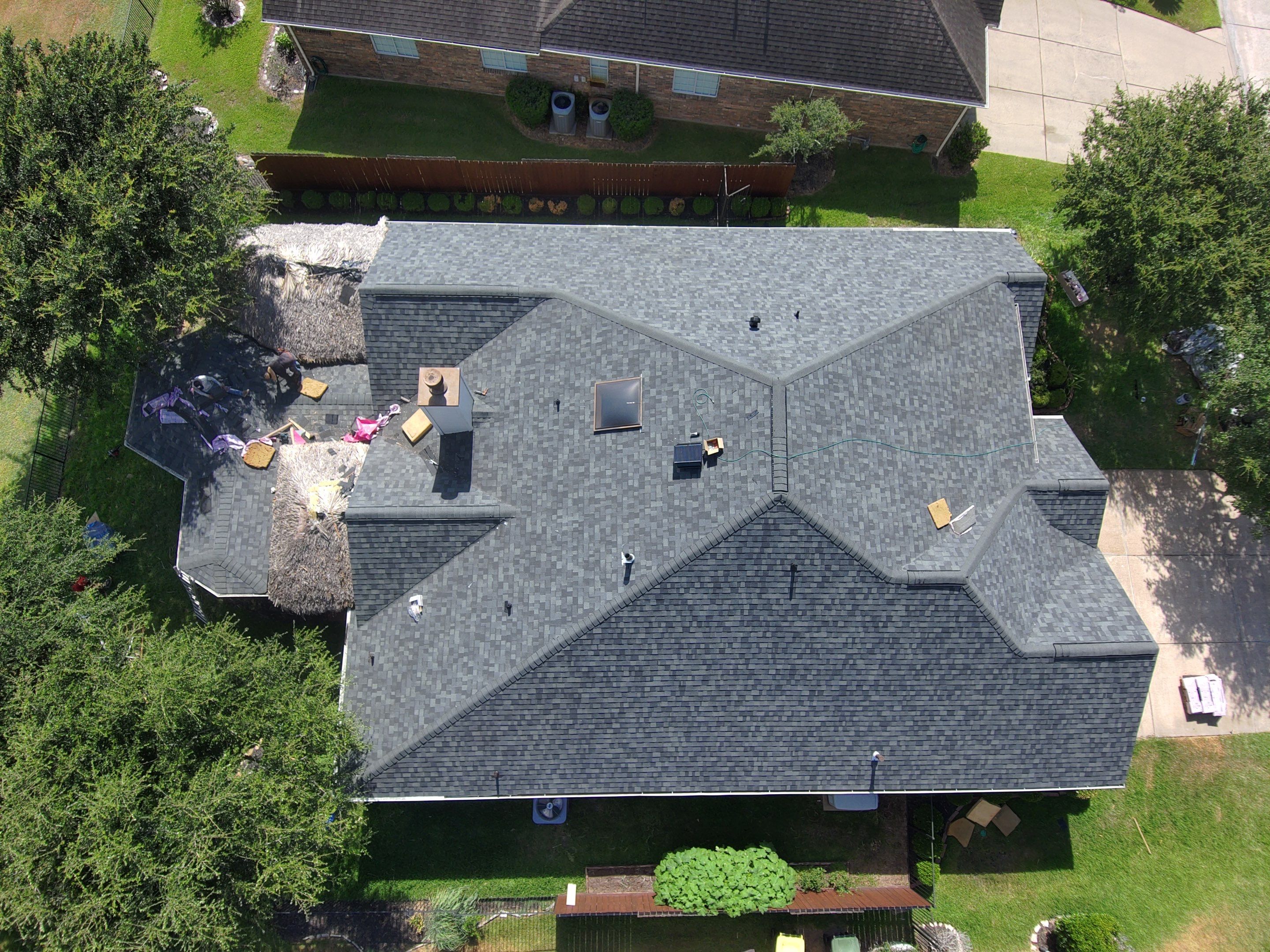 Residential Roofing Installation using Owen's Corning Duration (Lifetime) Shingles by Roof Repair Company