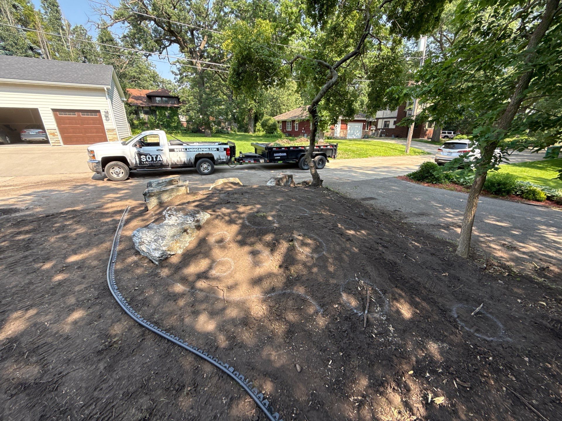 Landscape Renovation by Sota landscaping