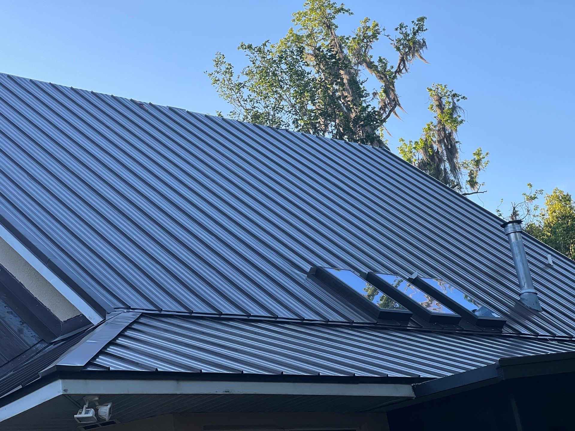 Charcoal Brown Standing Seam by Reimagine Roofing