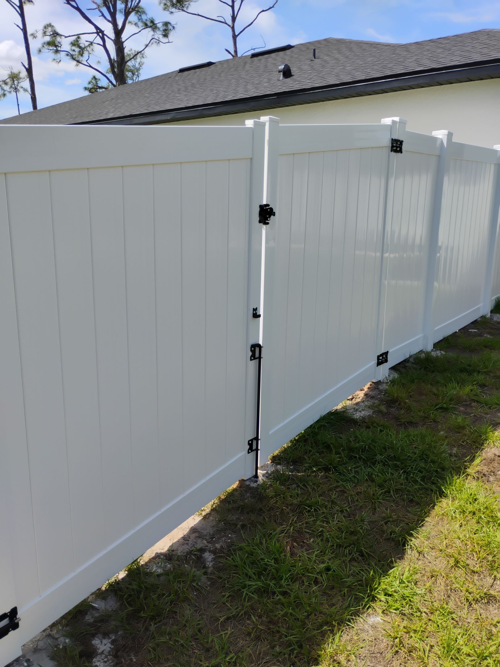Vinyl Install in North Port by True Fence LLC