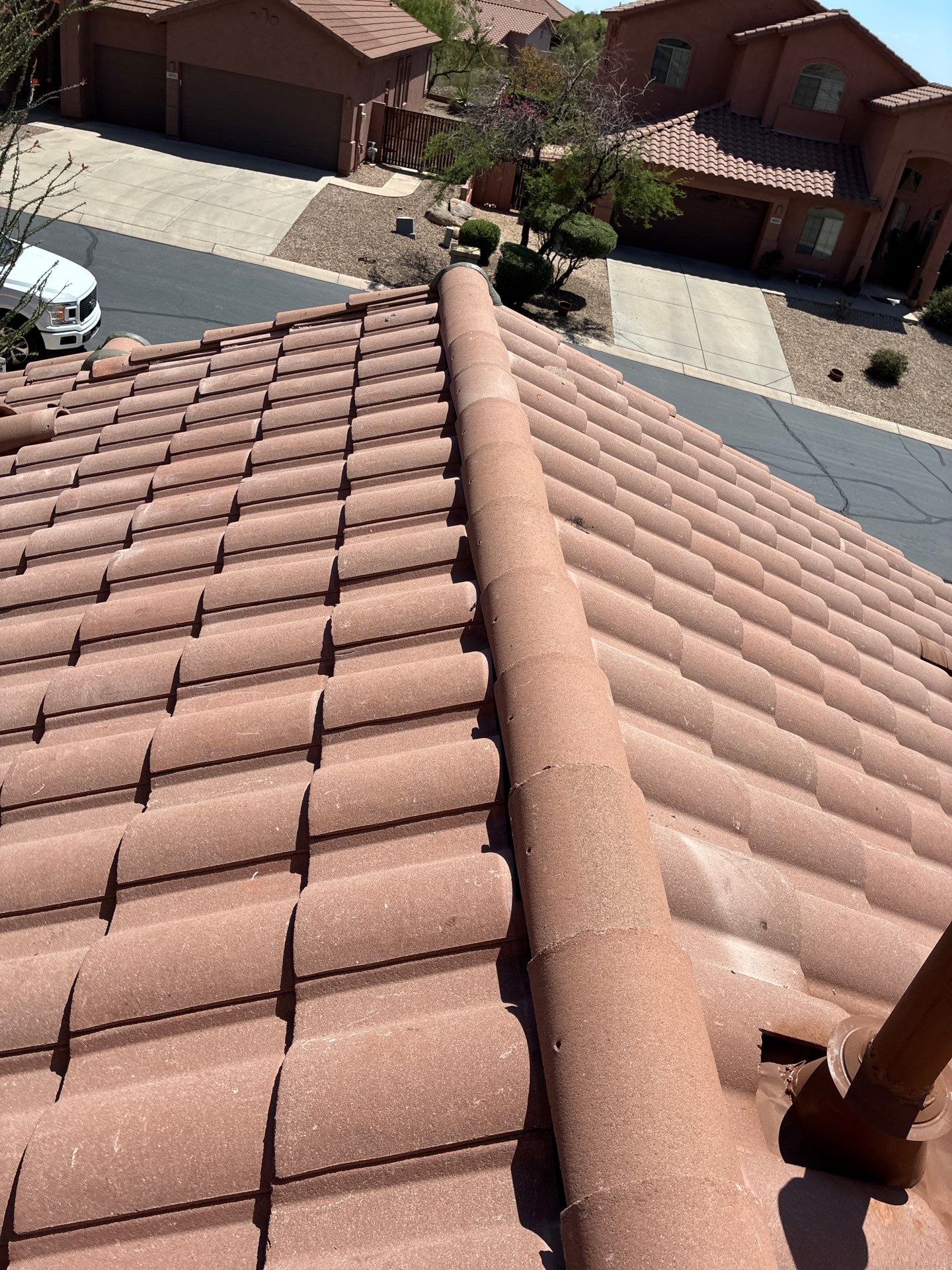 Tile Reset using Concrete Tiles in Gold Canyon by Weather-Tite Roofing