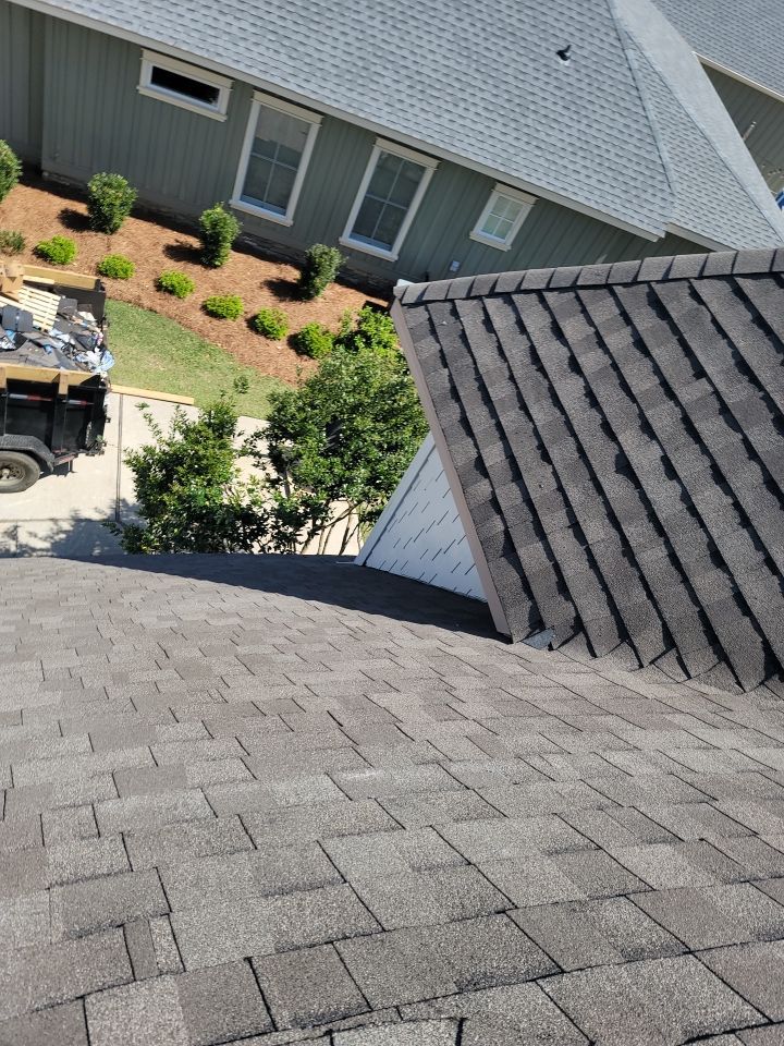 Residential Roofing Installation using Roof Replacement by American Roofing & Construction LLC