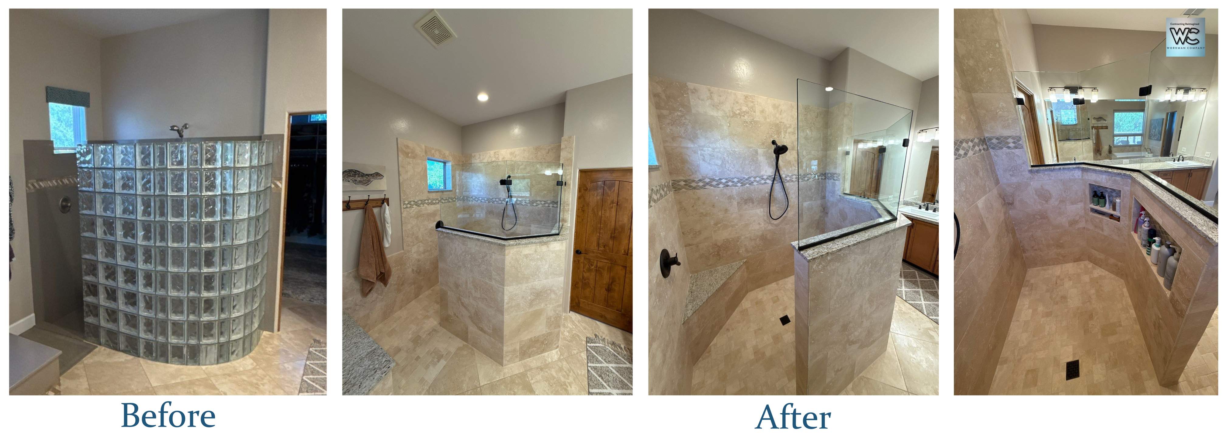 Pinnacle Ridge Bathroom Remodel by Workman Company LLC