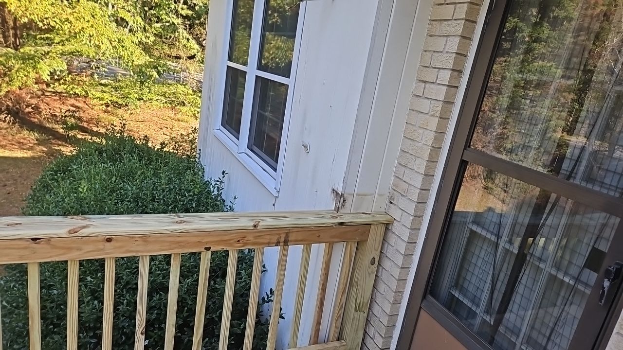 Split Rail Trail - Deck Installation  by Pillar and Pine