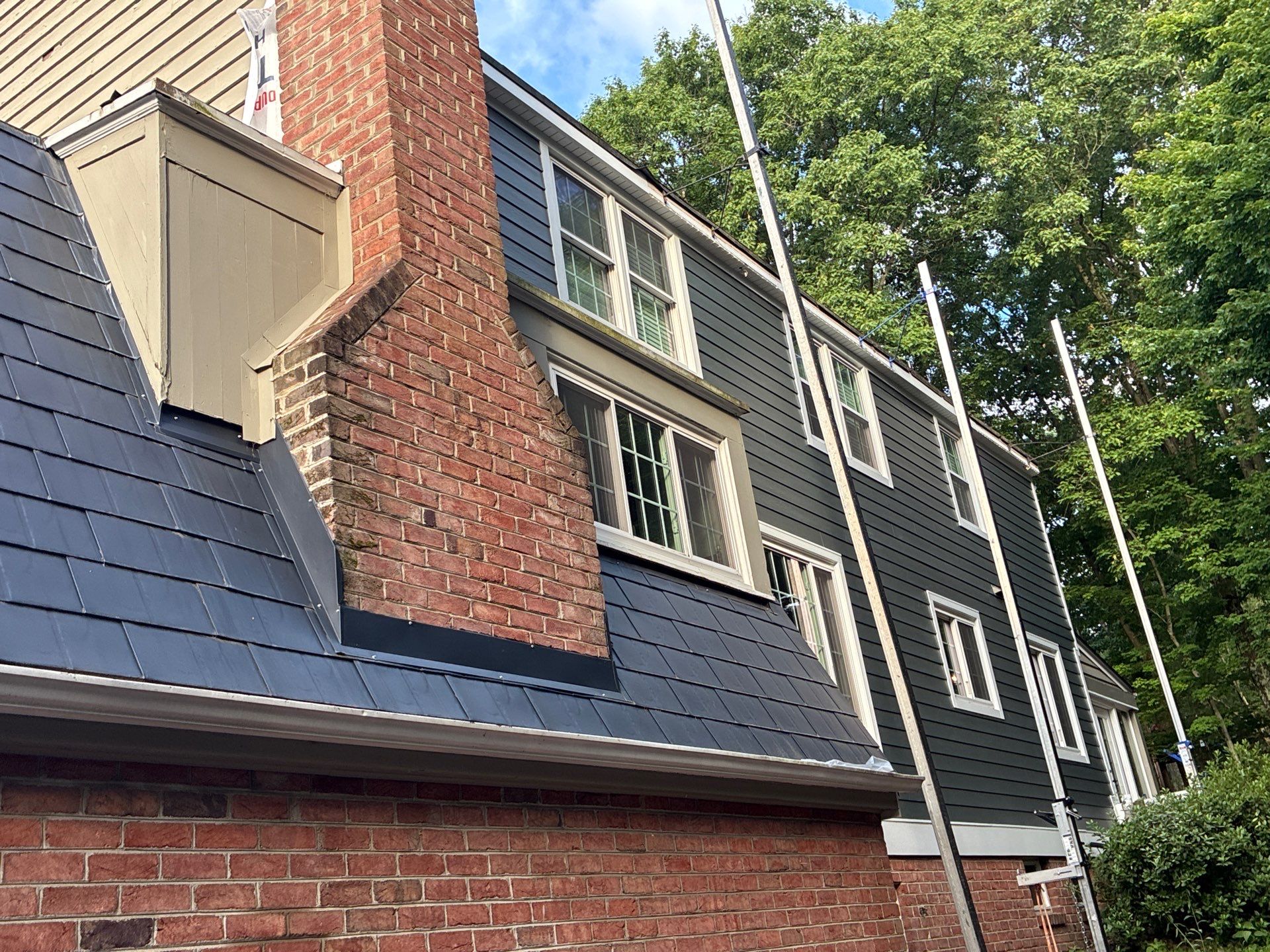 James Hardie Transformation of a Majestic Sewickley Heights Home by Ideal Siding Pittsburgh