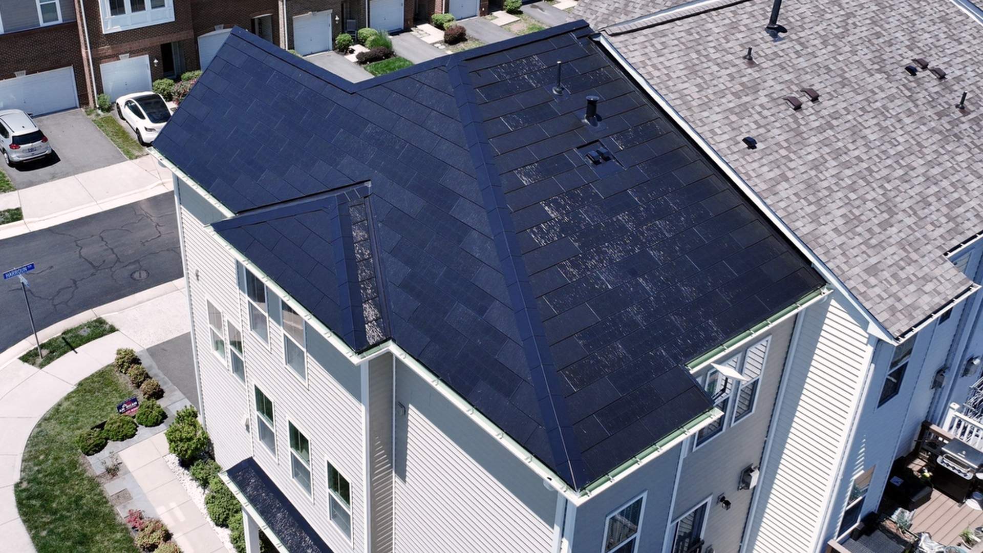 Tesla Solar Roof in Ashburn by American Home Contractors