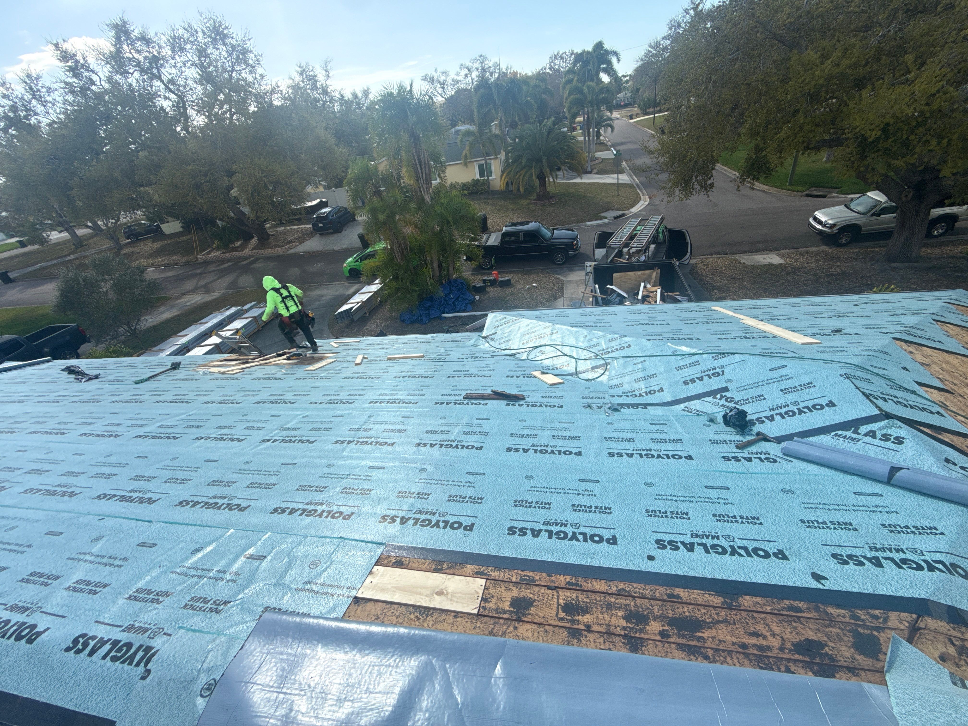 Project in St. Petersburg 33710 by Mitchell Roofing Company LLC