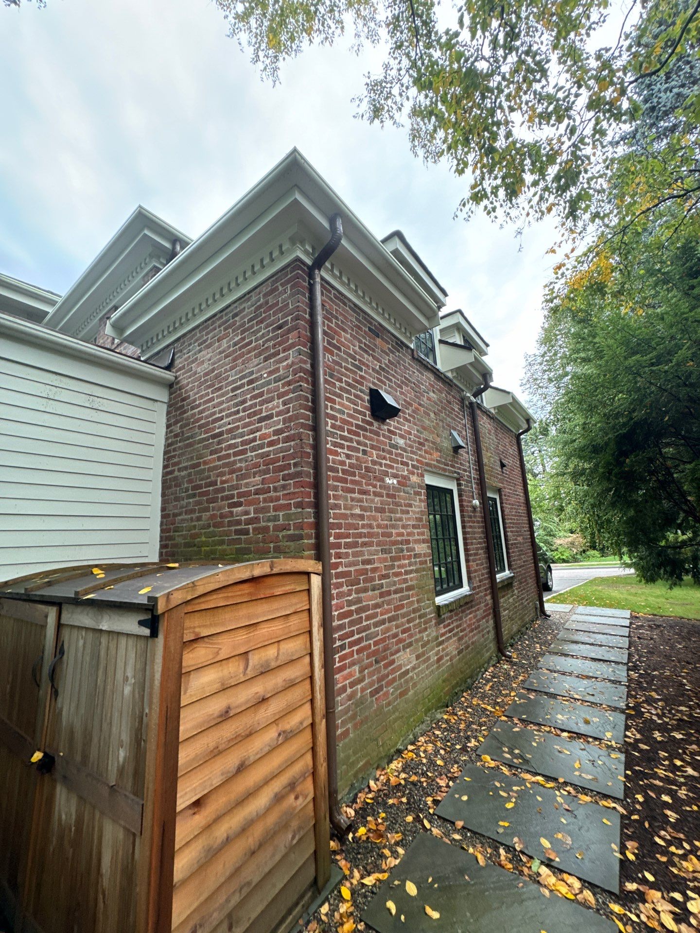 Gutter Installation using 4x6 Fiberglass Gutter by Gutter Pro Enterprises