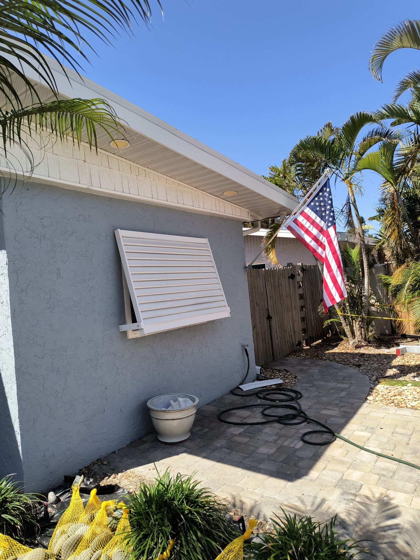 New Metal Soffit and Fascia in Siesta Key FL by Gutter Professors