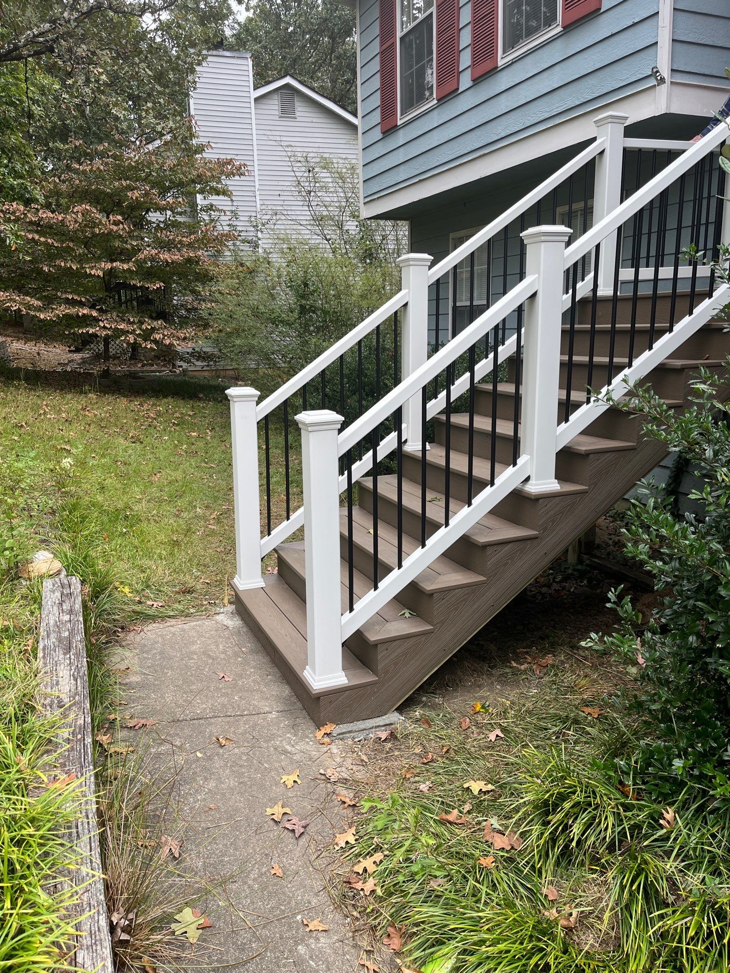 Deckorators Deck Resurface on Front Porch and Wood Deck Resurface on Back Deck by Nelson Exteriors