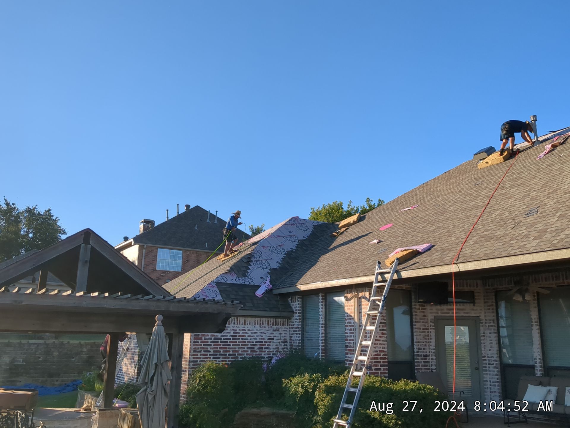 Keller Roof and Gutter Replacement by Blackforest Roofing