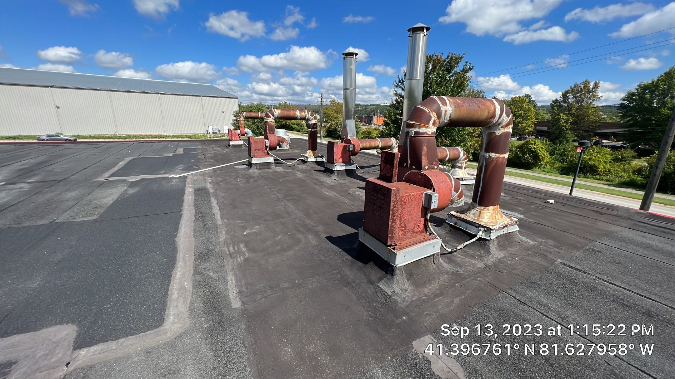 Roof Replacement at Cleveland Metroparks by Gold Star Roofing LLC 
