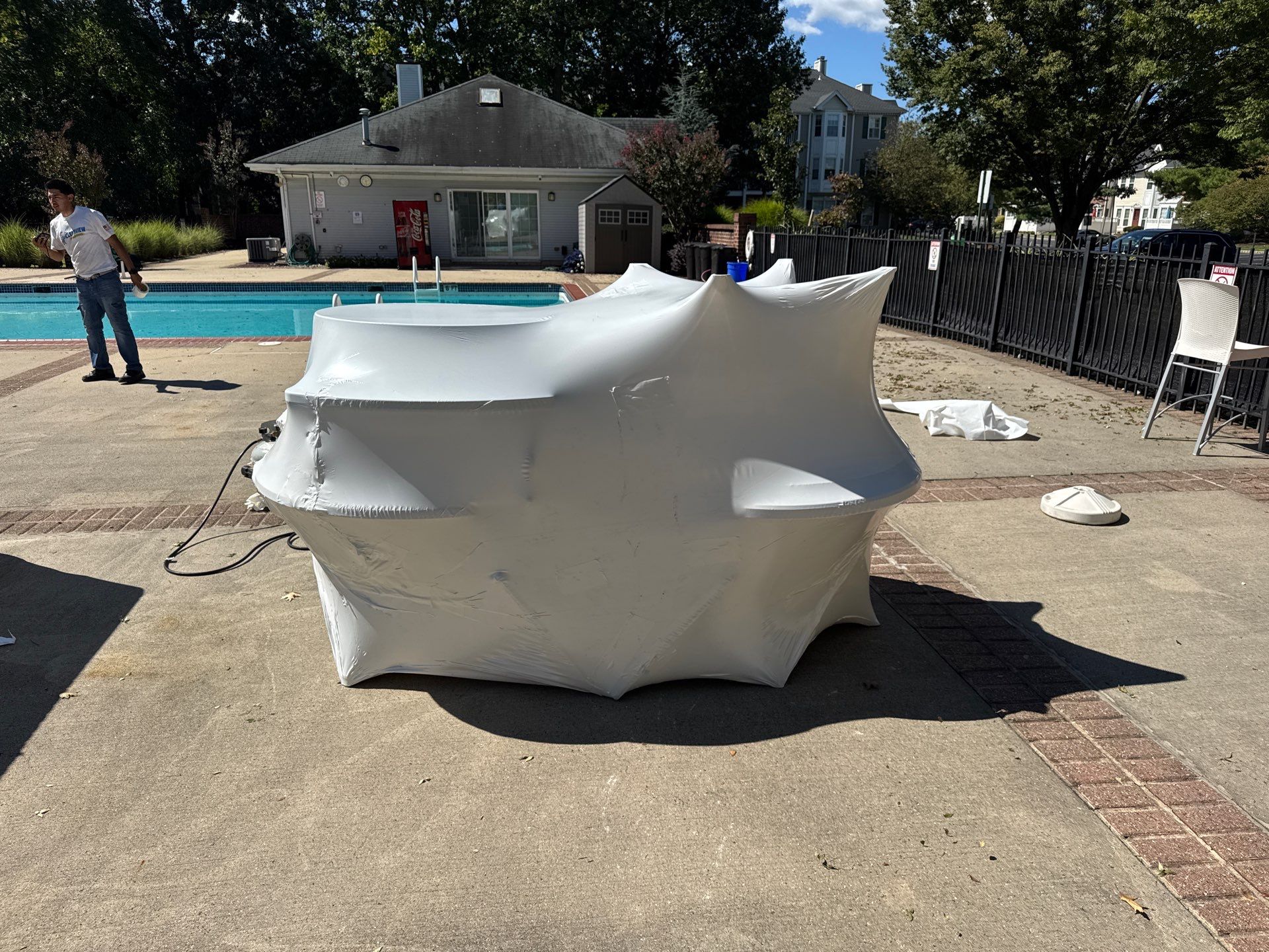 Shrink Wrapping in North Brunswick, NJ by Clearview Washing