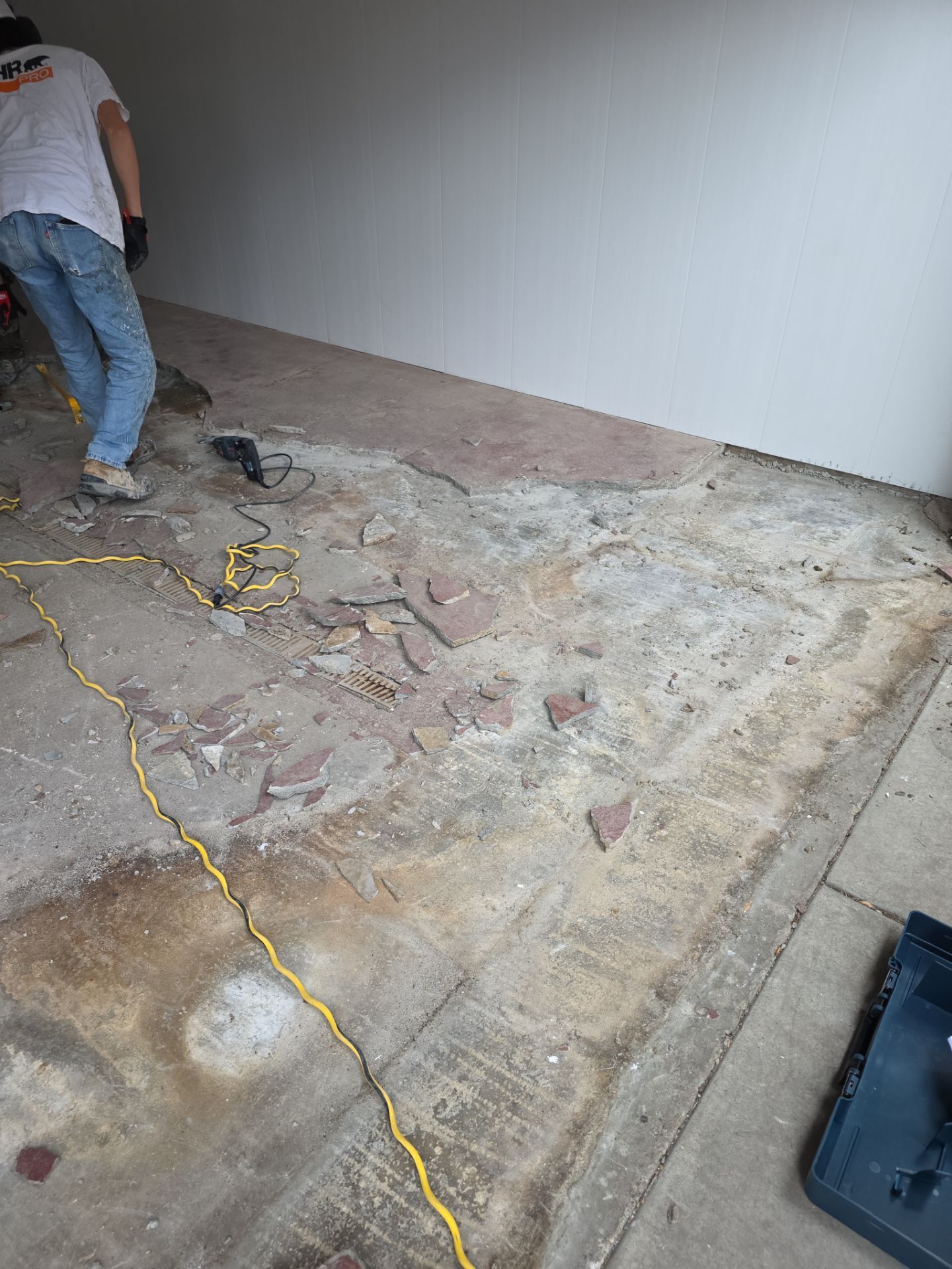 Industrial Red Quartz Polyurea Floor Installation for Atascadero Brewery by MGP Coatings