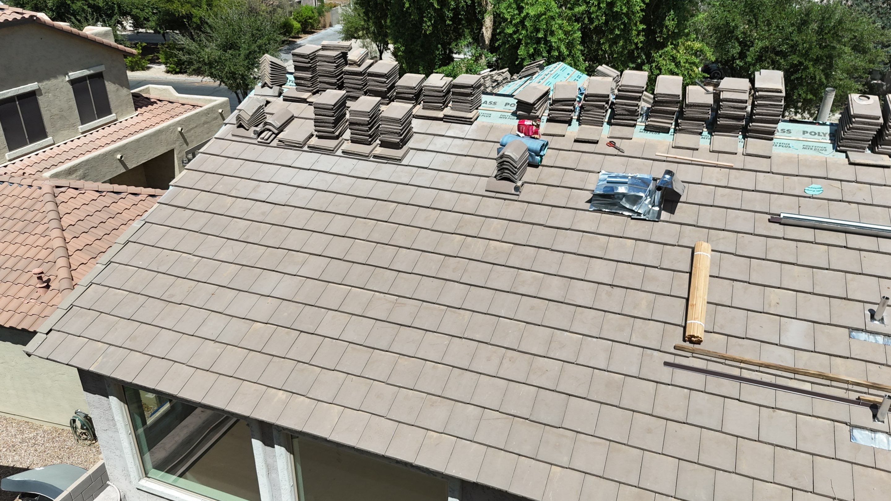 Project in Queen Creek, AZ by Saint Roofing