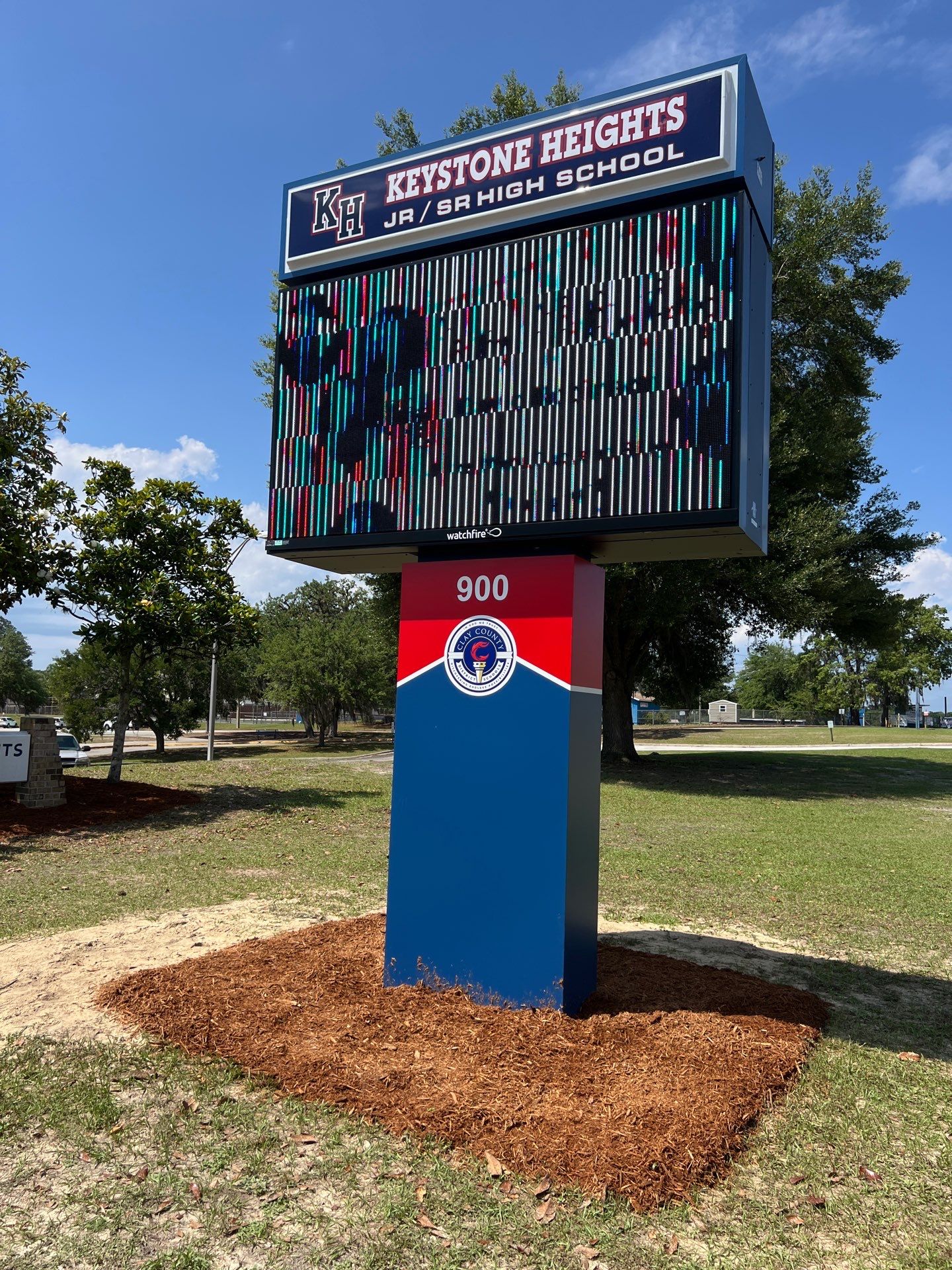 Landscape Install | Keystone Heights HS by ProGreen Services